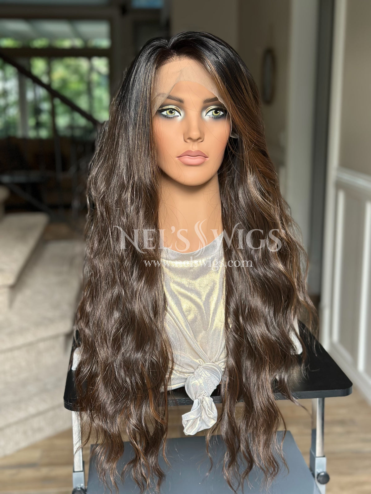 Jean 09 - Dark and Light Brunette Mix