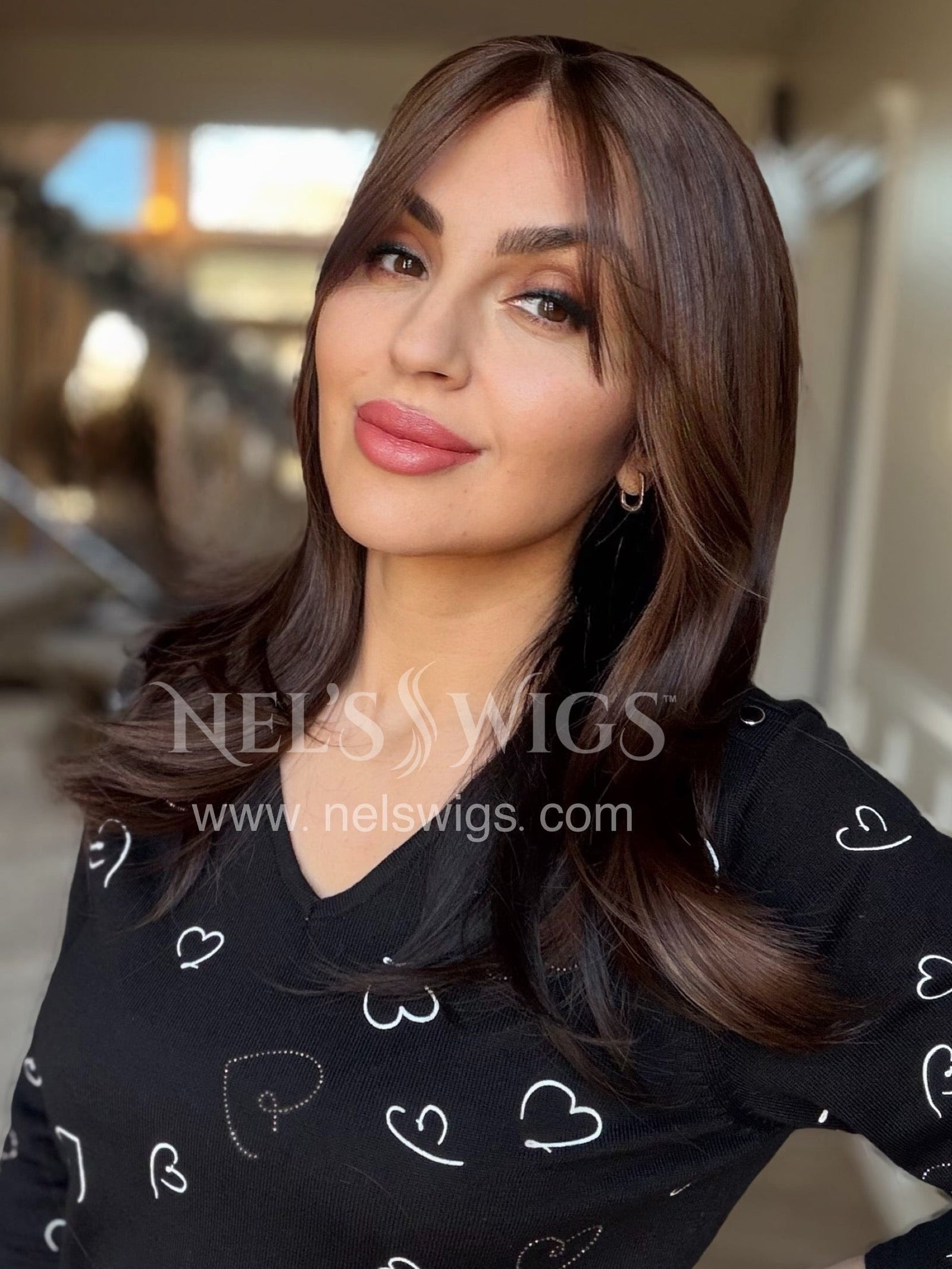 Alma - Average - Red Brown with Dark Brown Lowlights