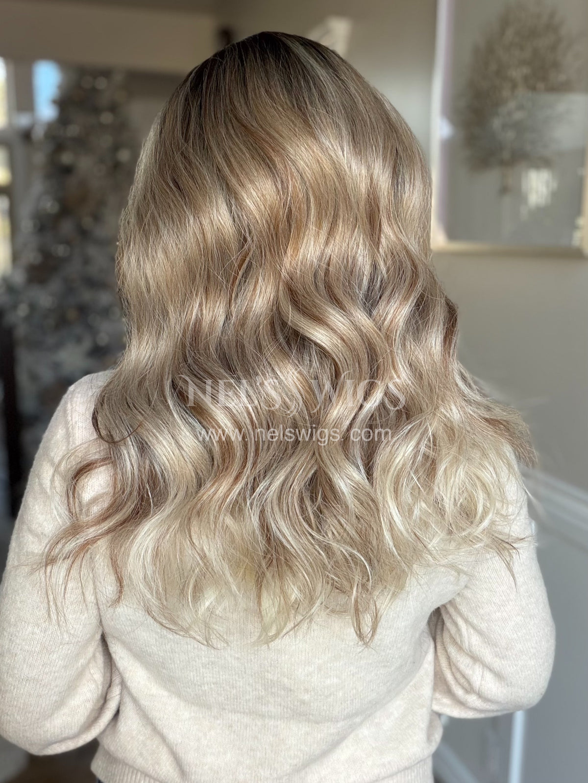Leah 01 - Creamy Blonde and Subtle Red Copper Mix