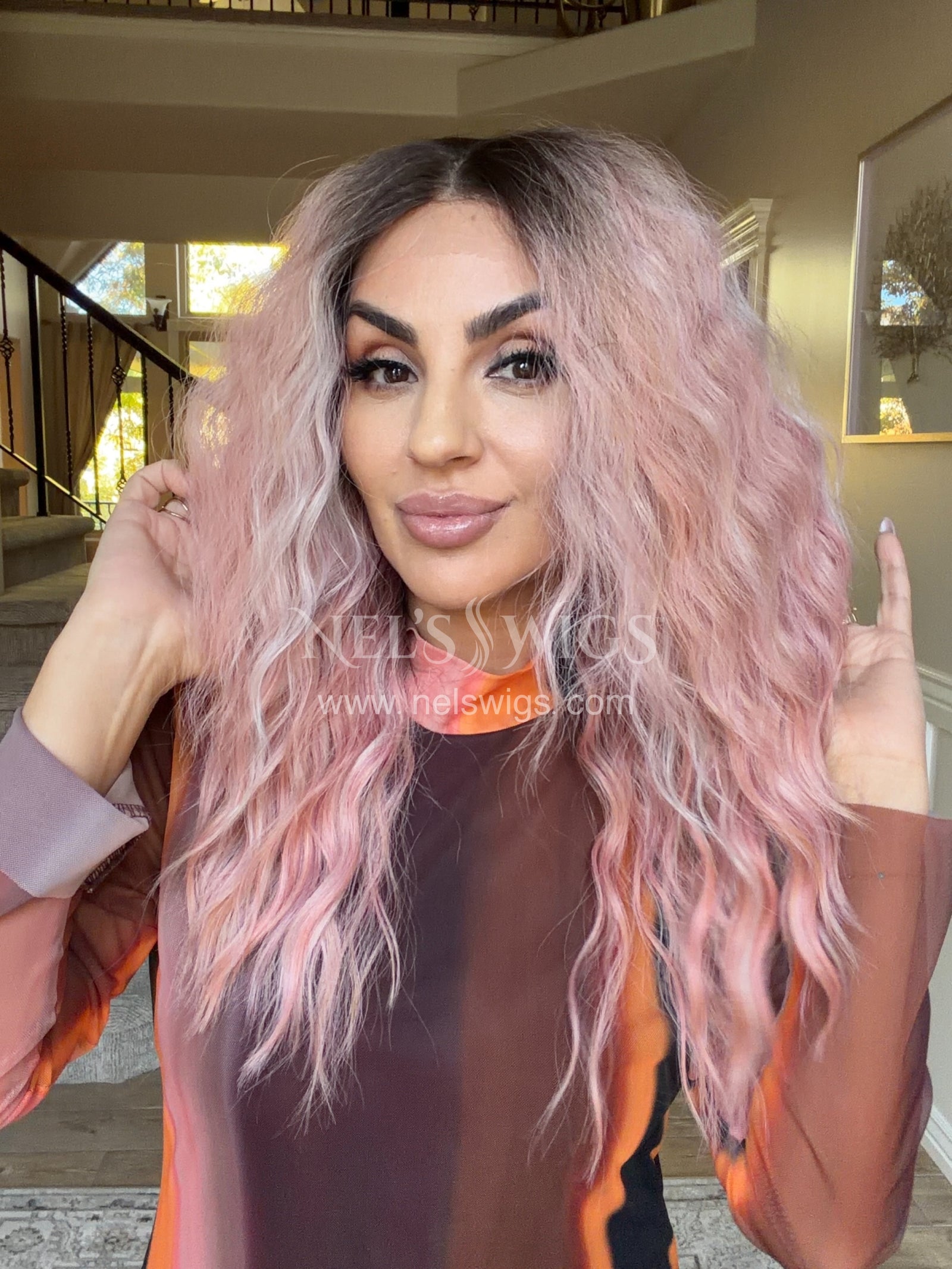 Ocean 09 - 23” - Pastel Pink