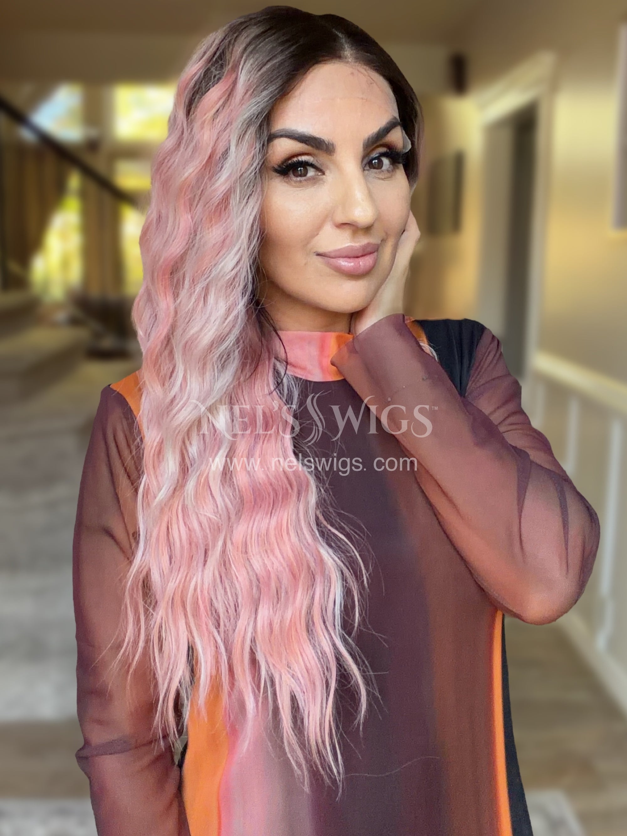 Ocean 09 - 26” - Pastel Pink