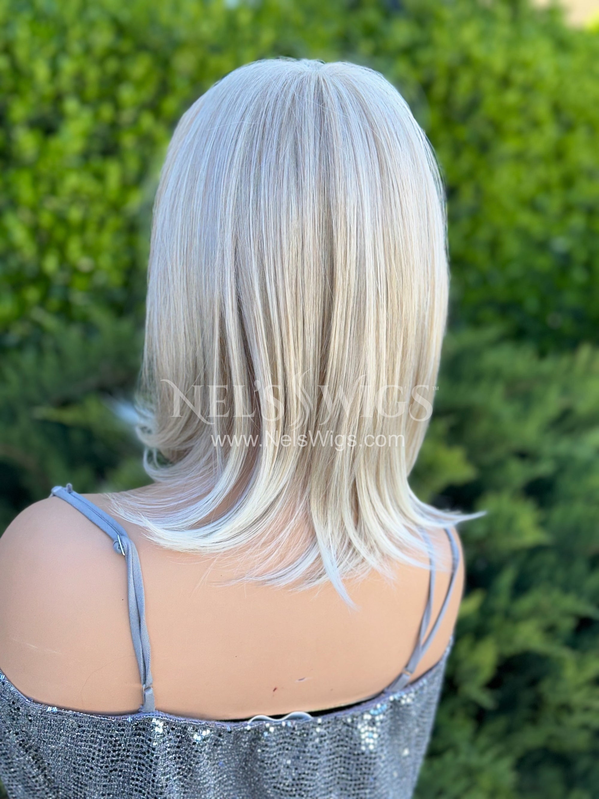 Robin - Monofilament / Cream and Icy Blonde Mix