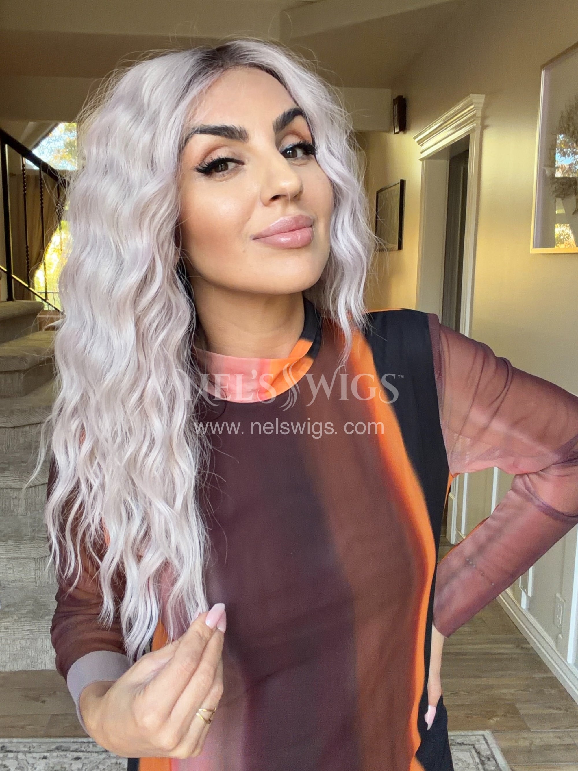 Ocean 10 - 23” - Subtle Lilac Blonde