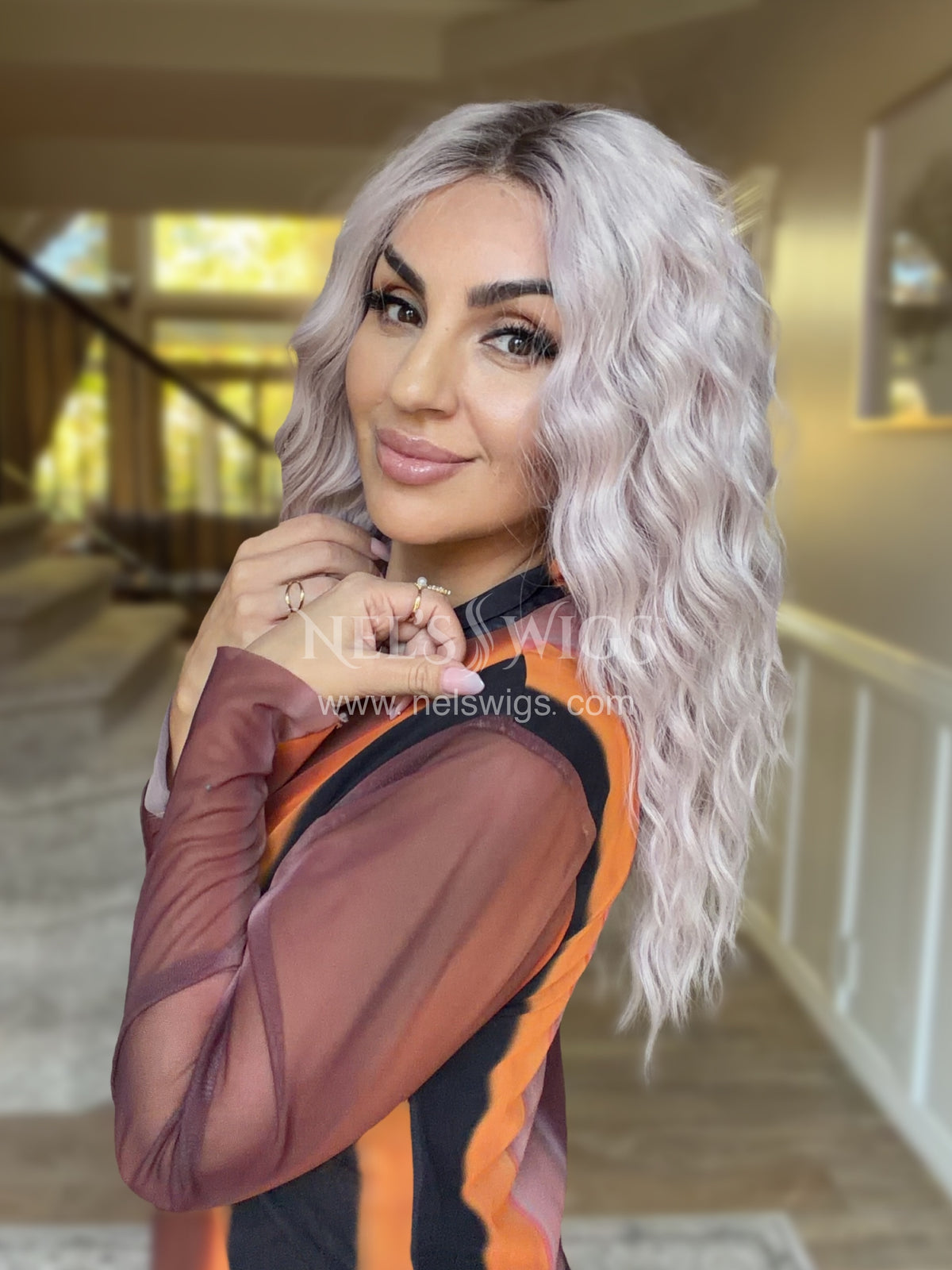 Ocean 10 - 23” - Subtle Lilac Blonde