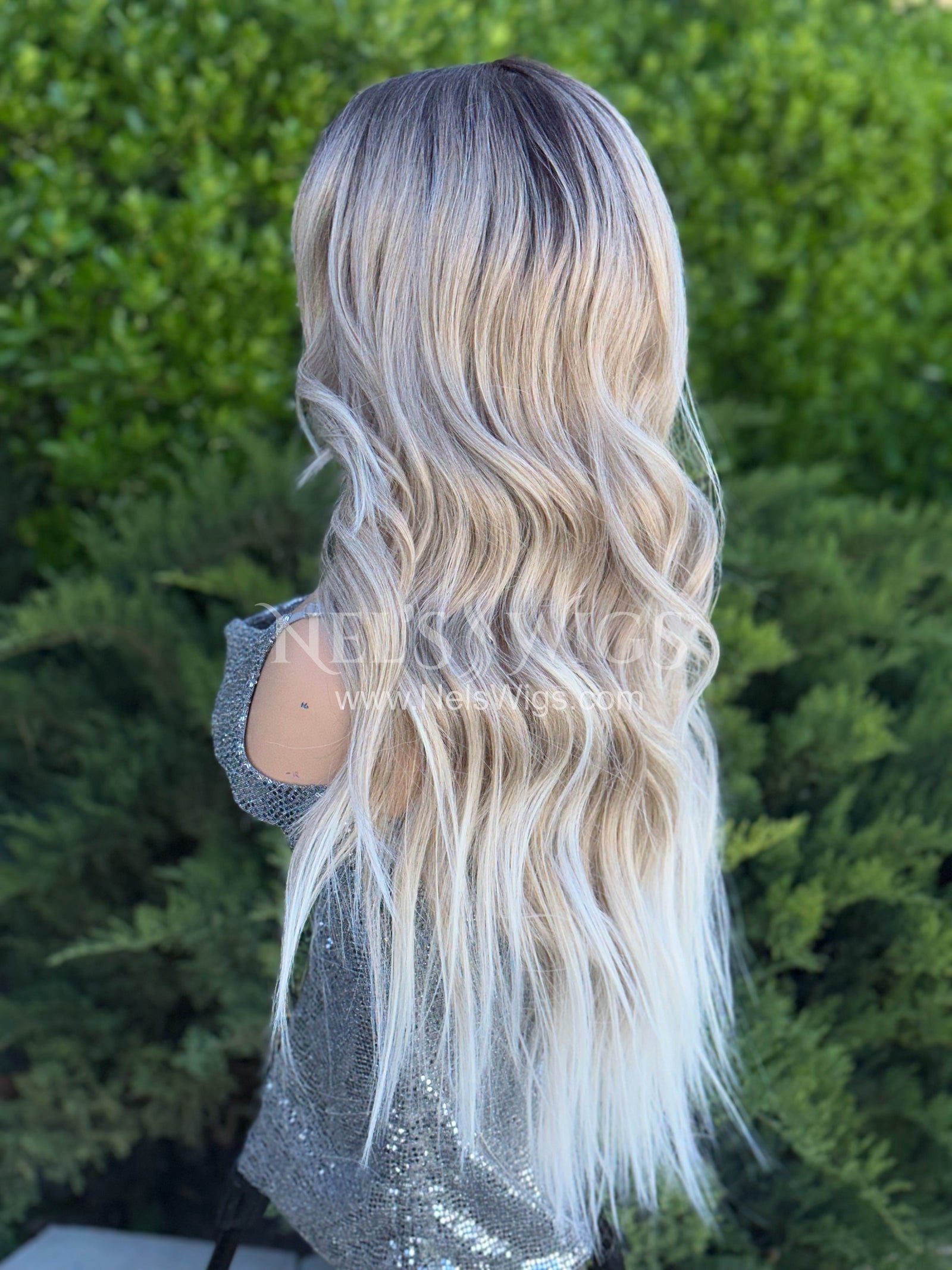 Bianca 03 - Cream and Icy Blonde  with Front Layers