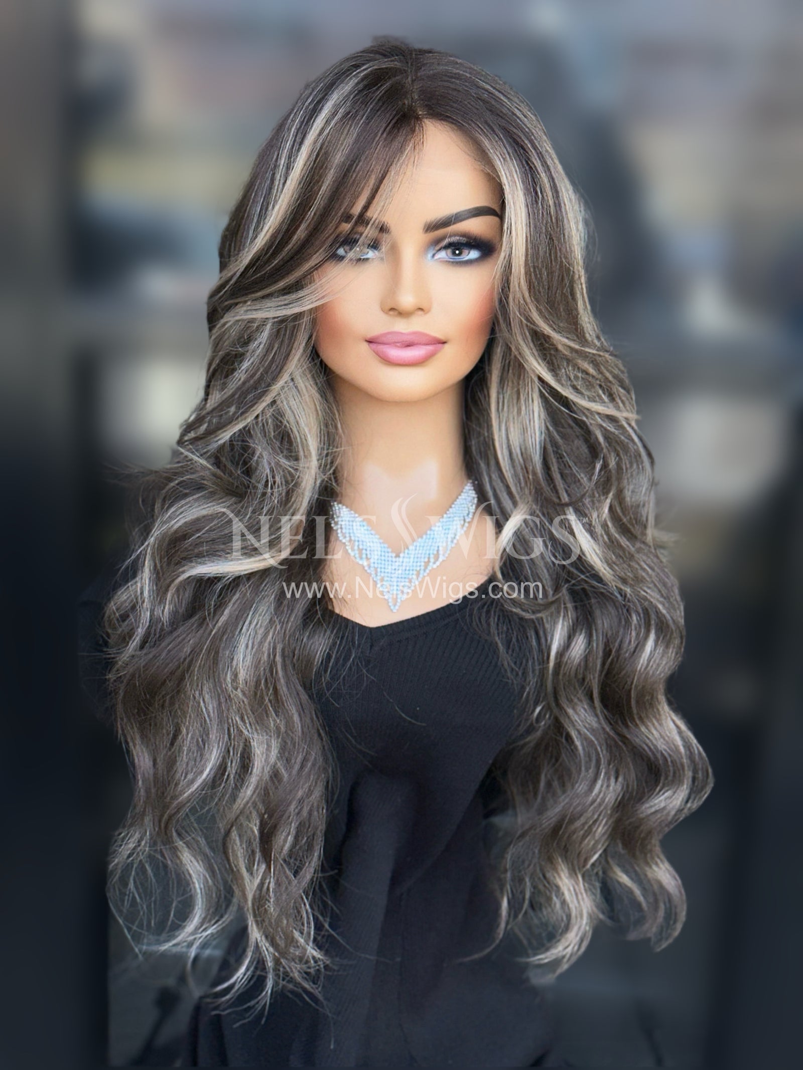 Nina - Highlighted Brunette  - Free Part