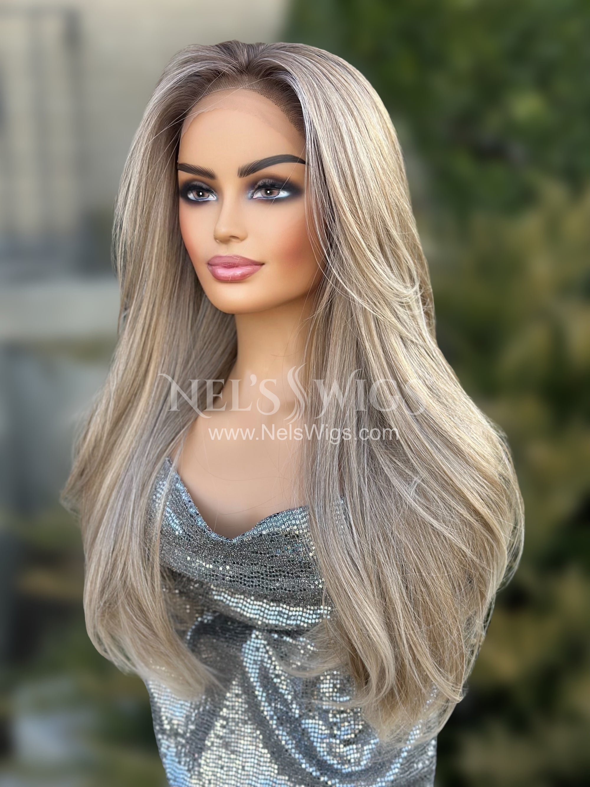 Tracy 05 - Ashy Neutral Blonde with Cool Blonde Ends