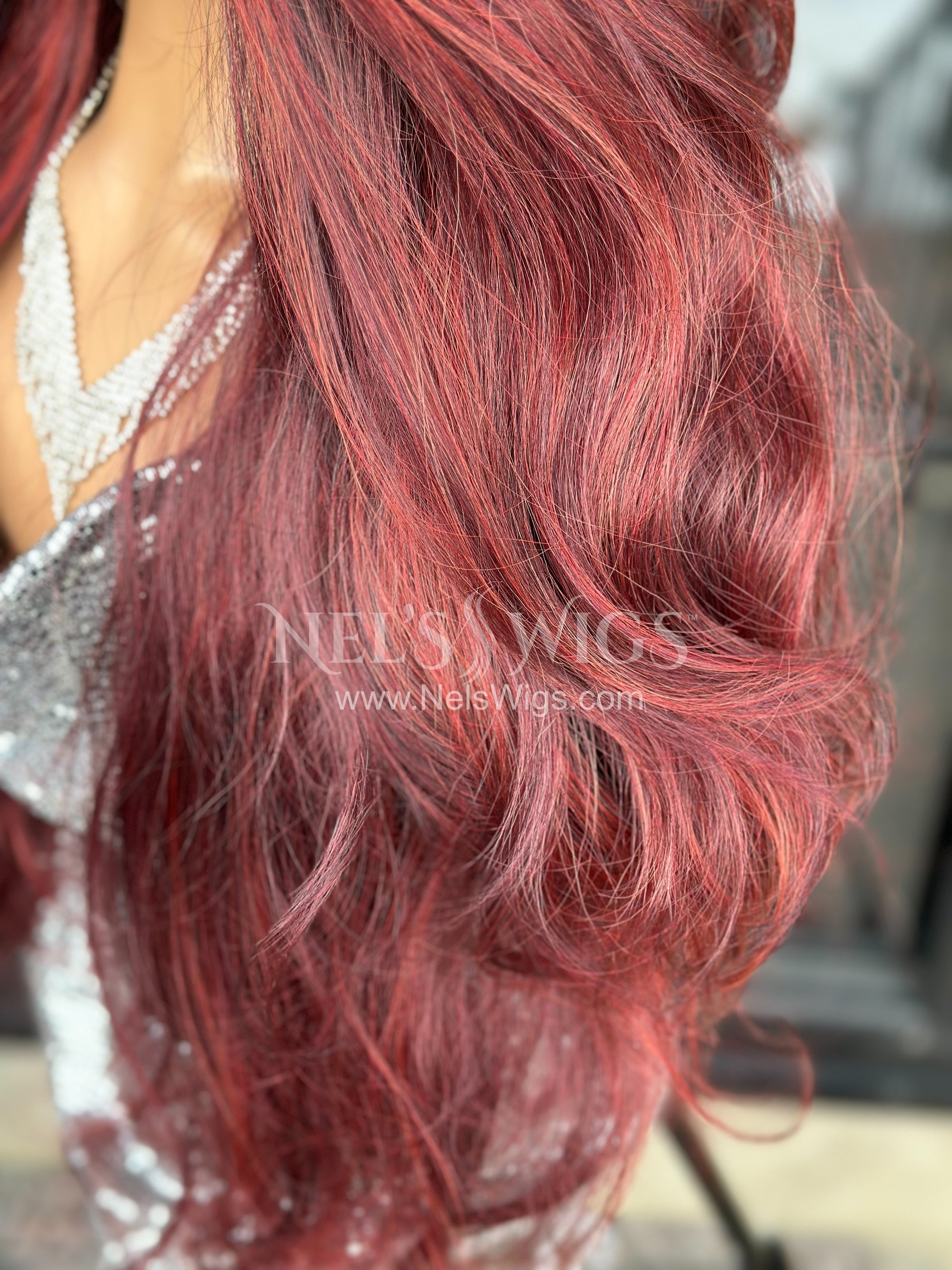 Hope - Red with Highlights