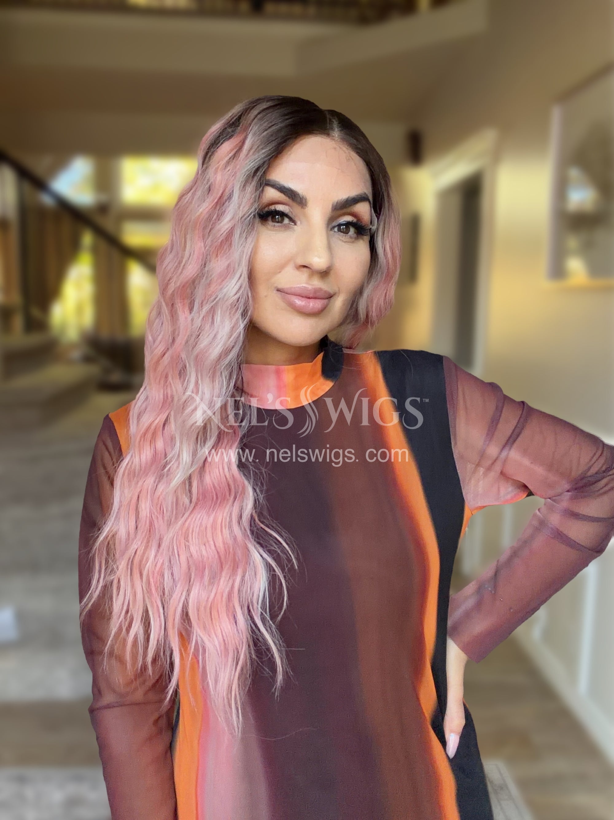 Ocean 09 - 26” - Pastel Pink