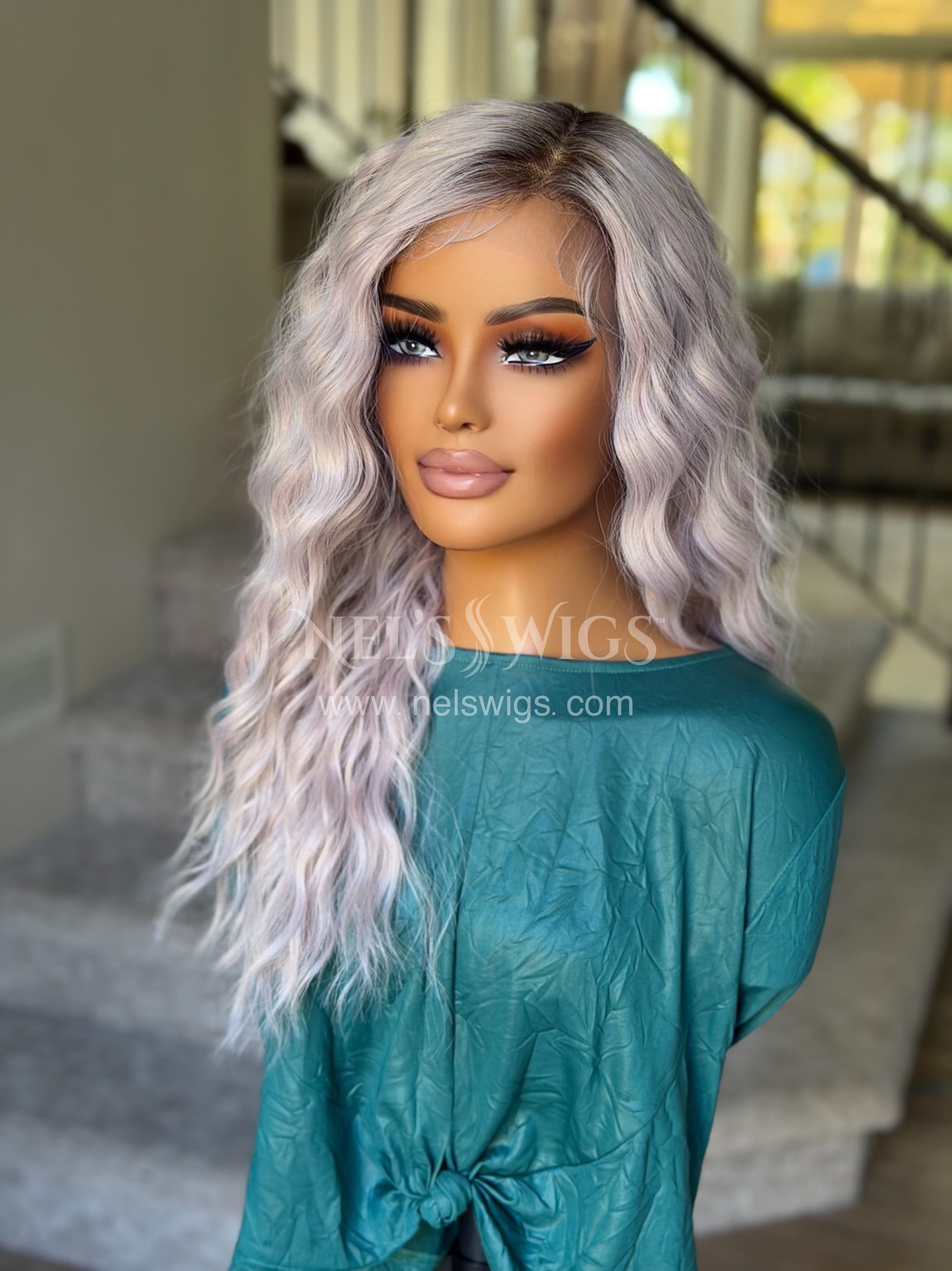 Ocean 10 - 23” - Subtle Lilac Blonde