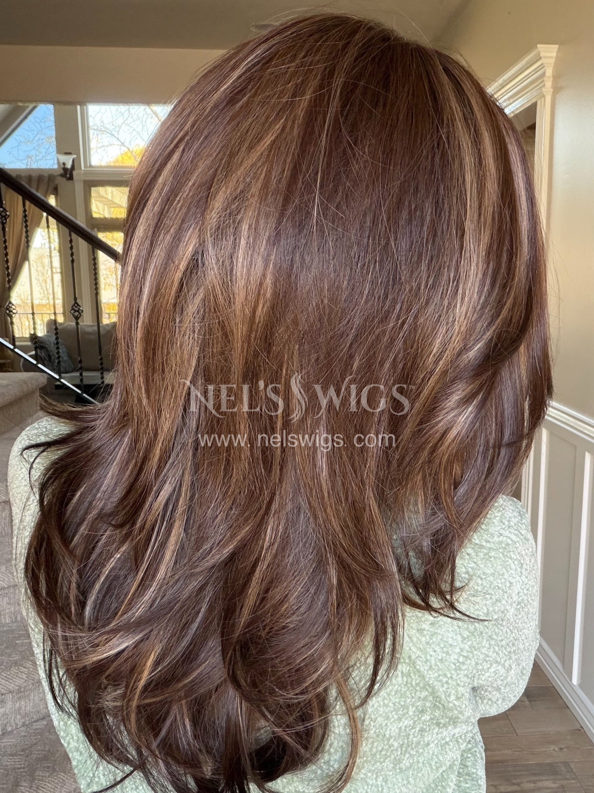 Rosanna 05 - Small - Warm Chocolate Brown with Highlights