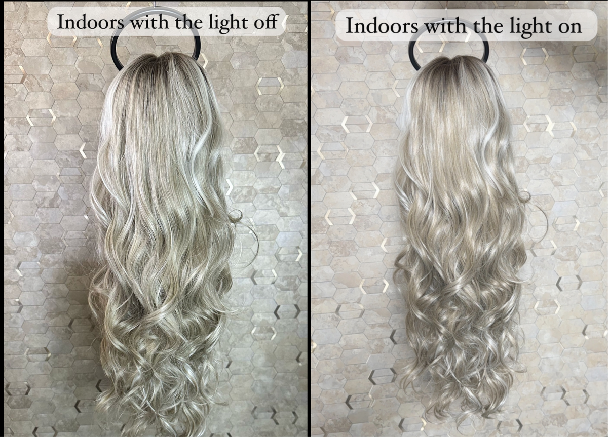 Stevi 11 - Ash Blonde with Money Pieces