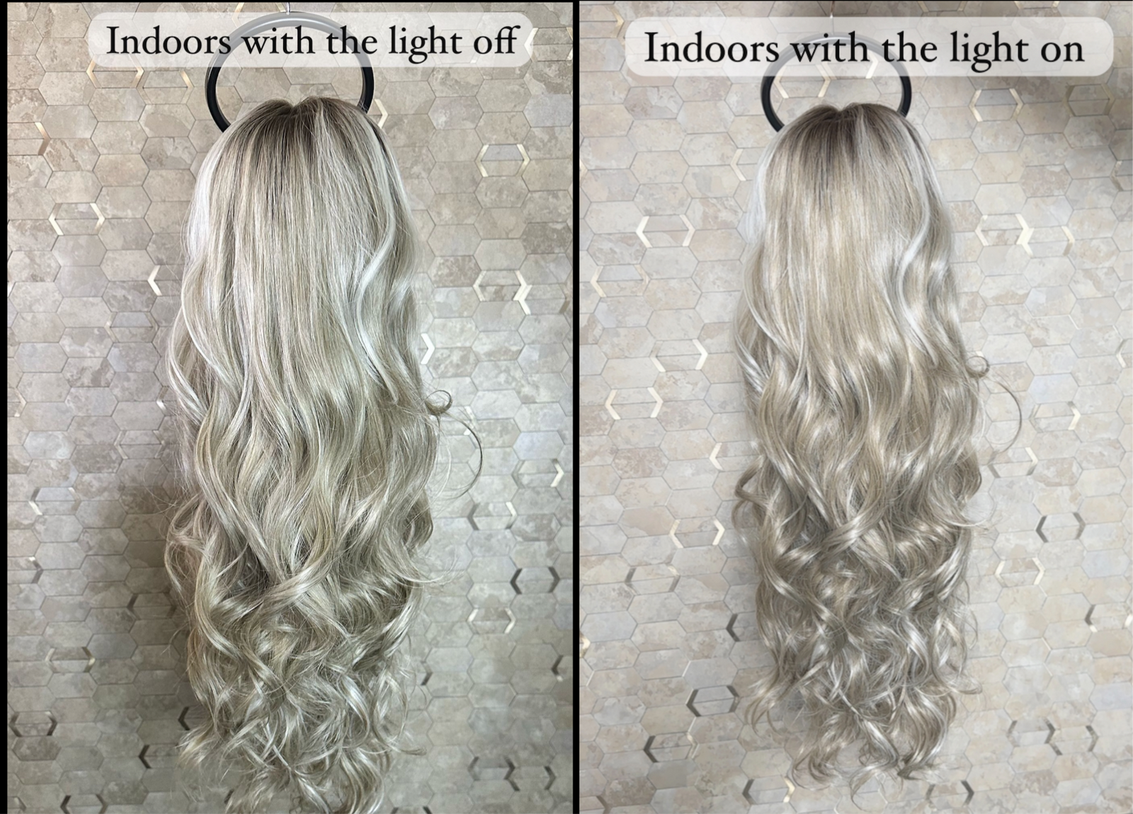 Stevi 11 - Ash Blonde with Money Pieces