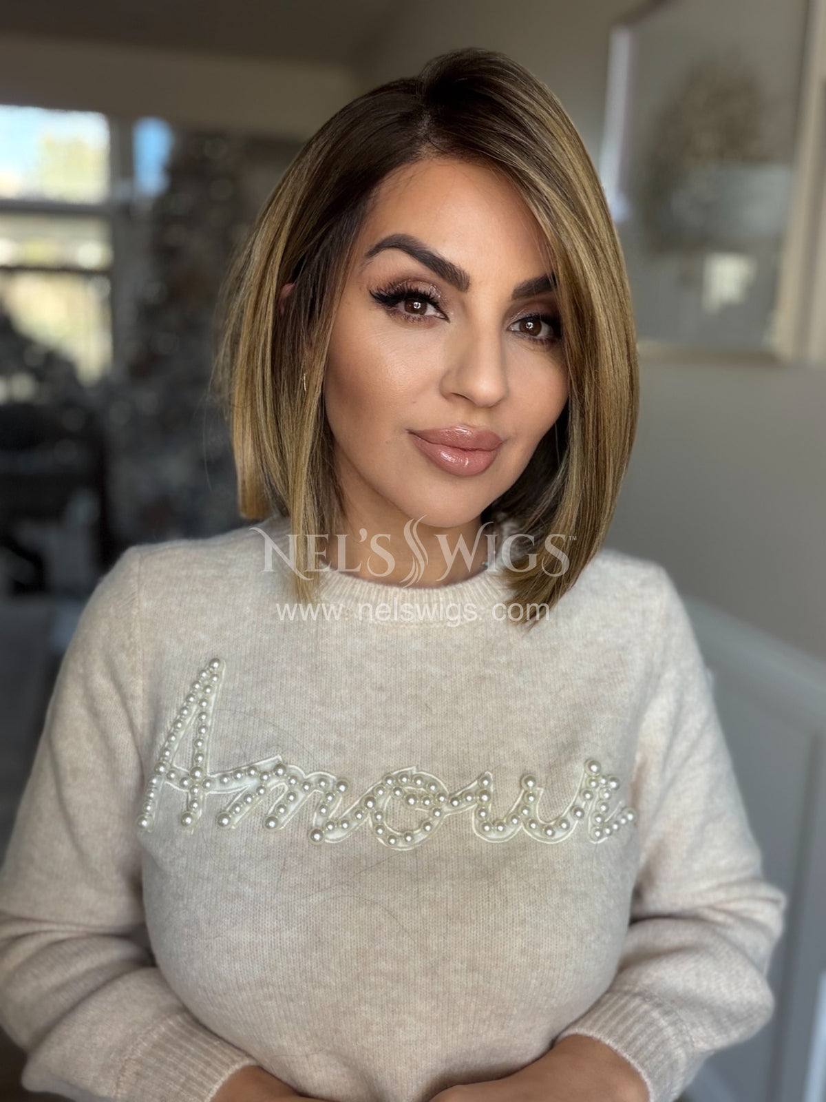 Felicity 04 - Dark Warm Blonde and Soft Brown Mix