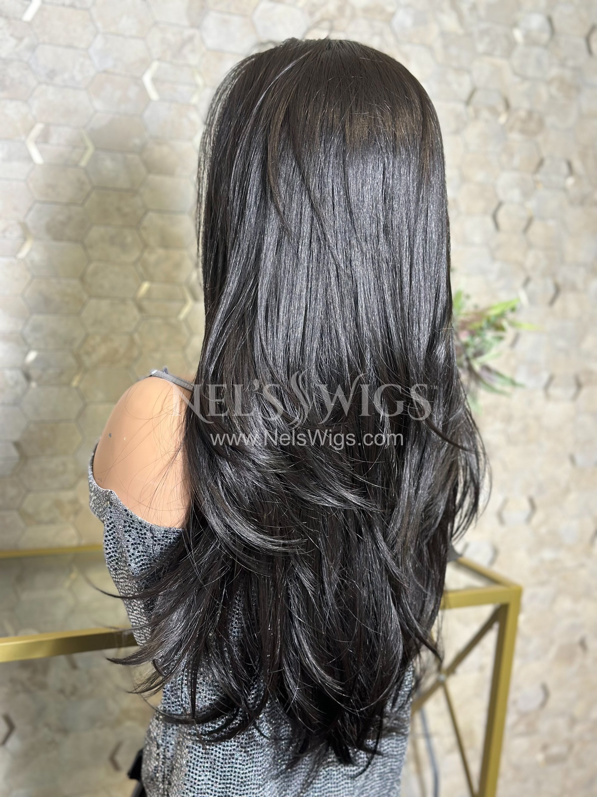 Tracy - Dark Brunette - Silky/Soft Fiber