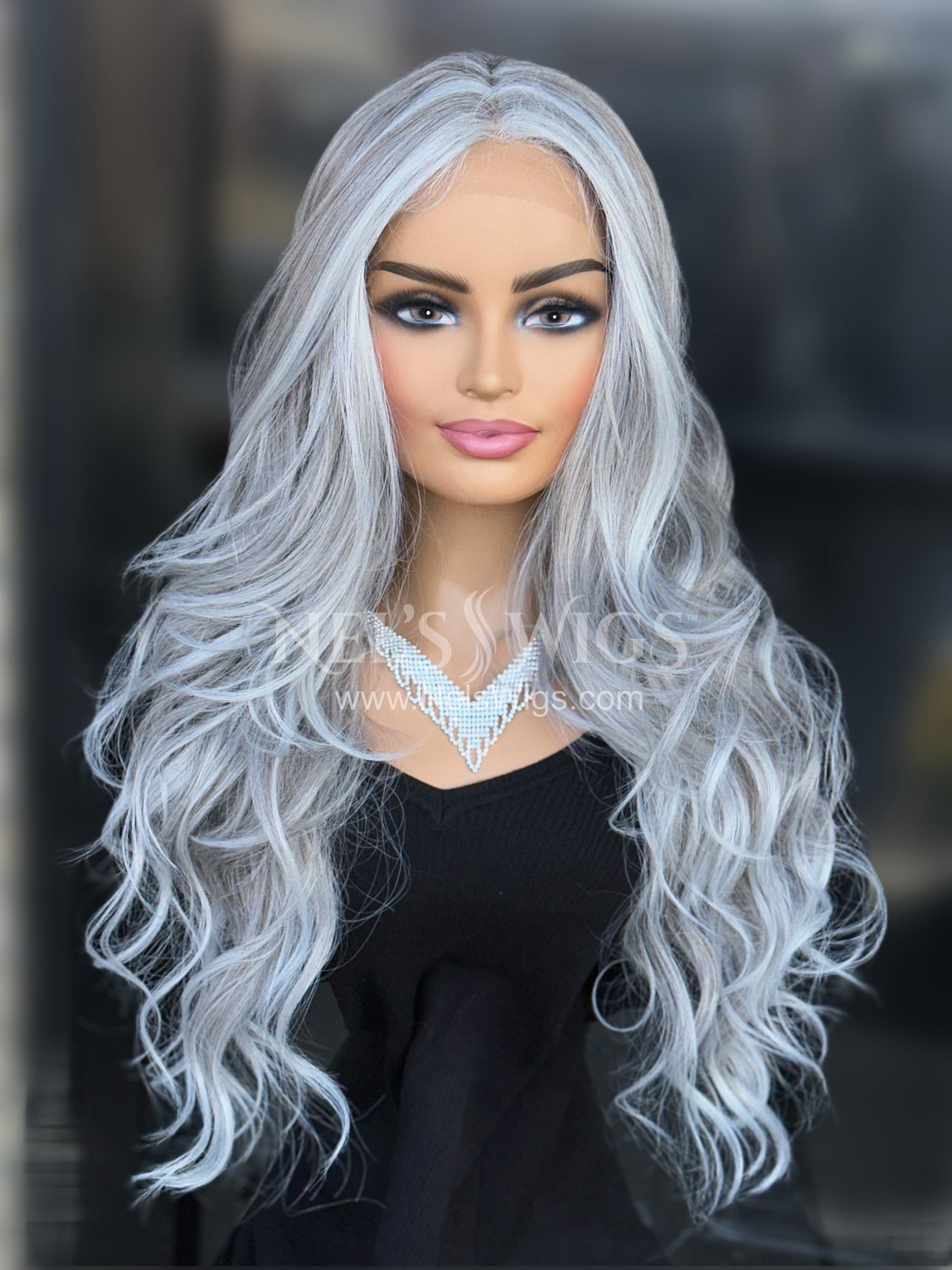 Nina – Salt and Pepper -  Middle Part