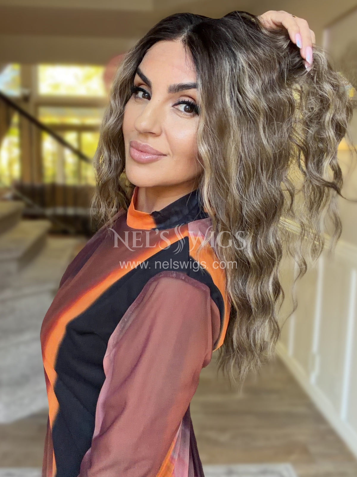 Ocean 05 - 23” - Soft Brunette with Neutral Blonde Highlights