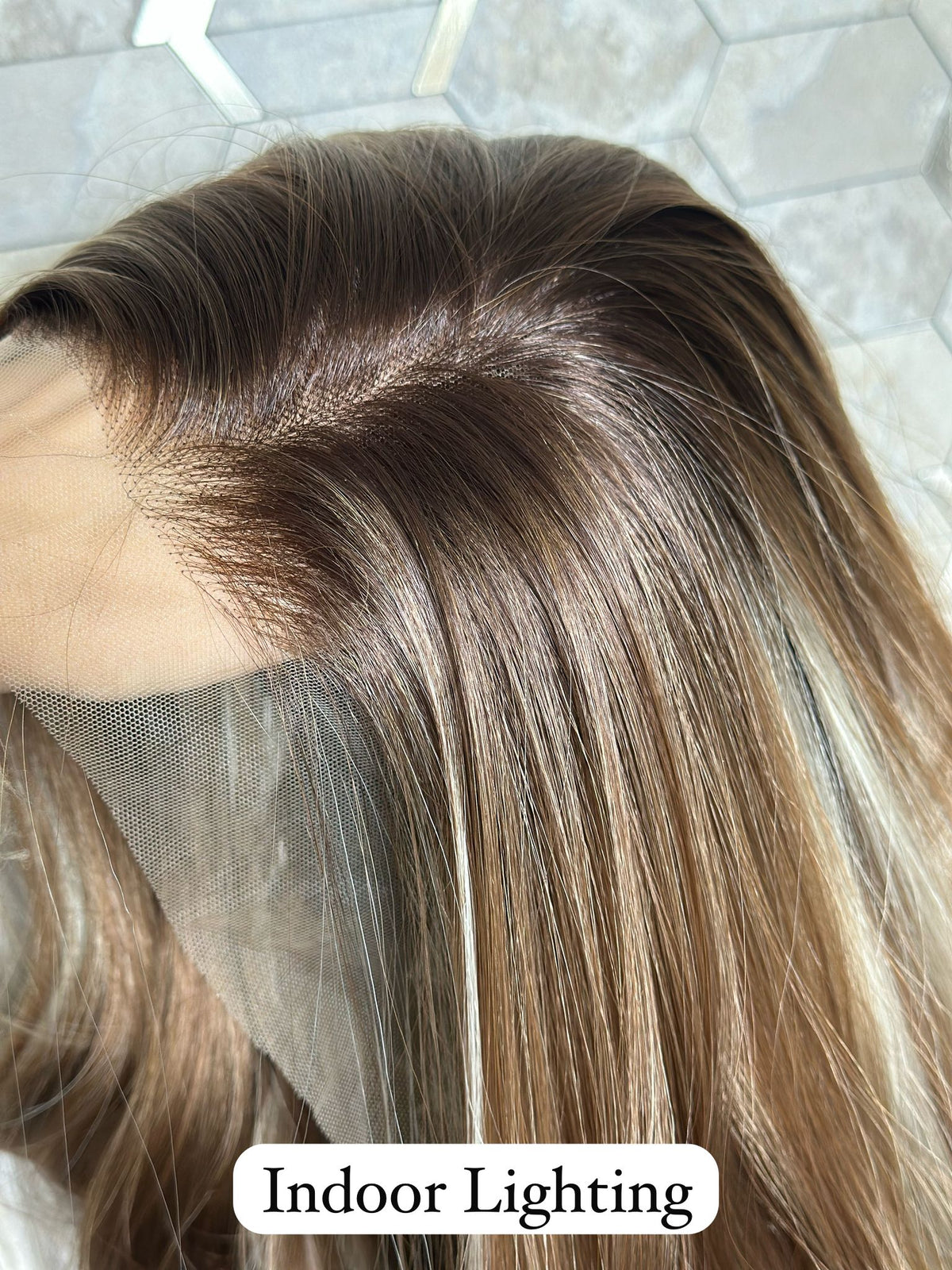 Nora 02 - Warm Brunette with Highlights