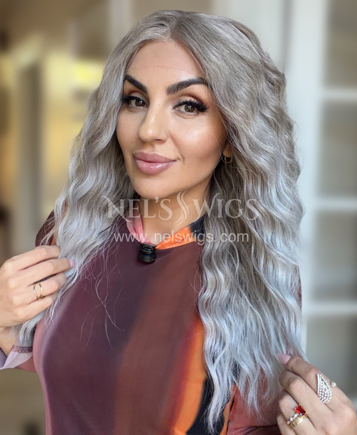 Ocean 02 - 23&quot; - Silver and Smokey Beige Blend (Denise Release)