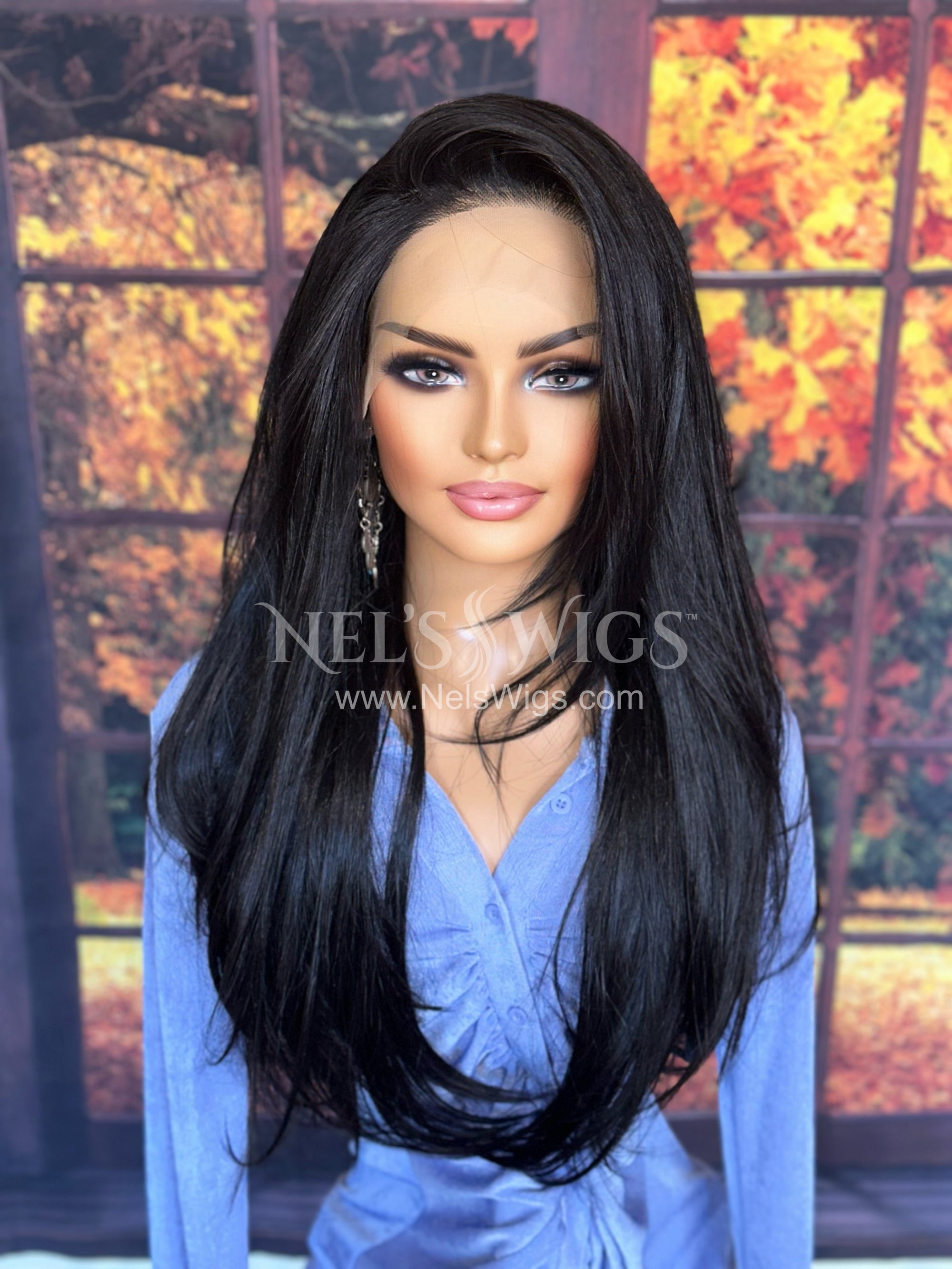 Tracy - Dark Brunette/Full Textured Yaki Fiber