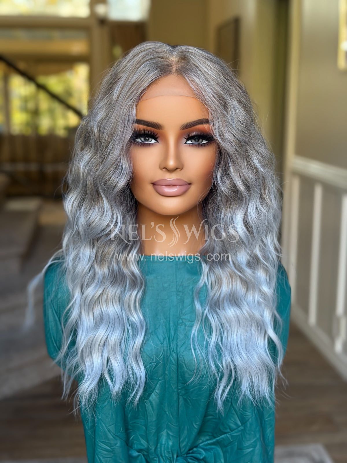 Ocean 02 - 23" - Silver and Smokey Beige Blend (Denise Release)