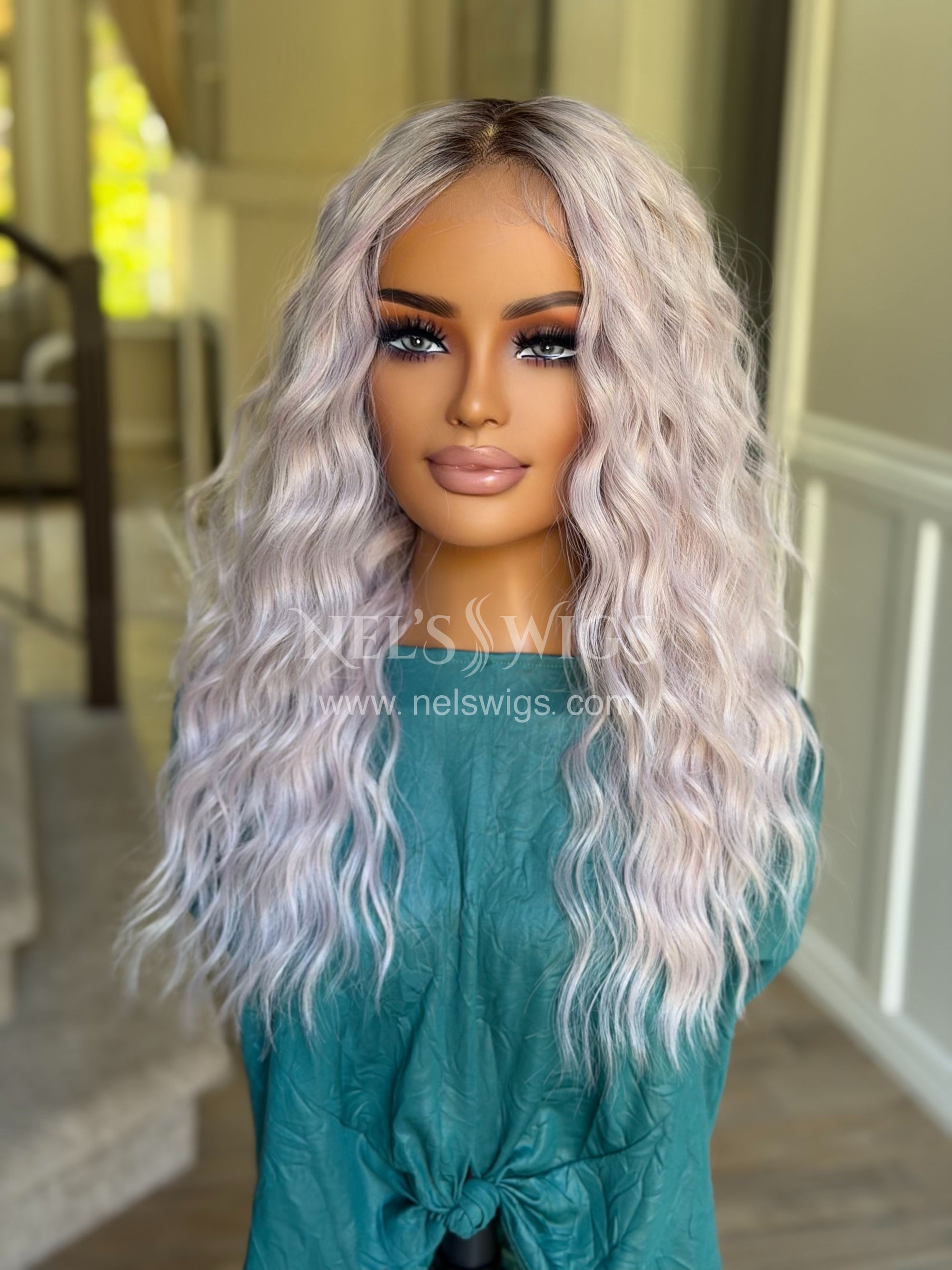 Ocean 10 - 23” - Subtle Lilac Blonde