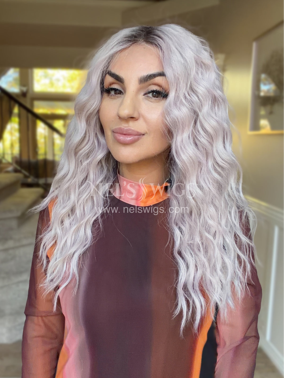 Ocean 10 - 23” - Subtle Lilac Blonde