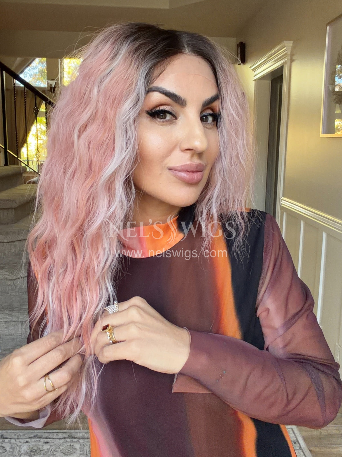 Ocean 09 - 23” - Pastel Pink