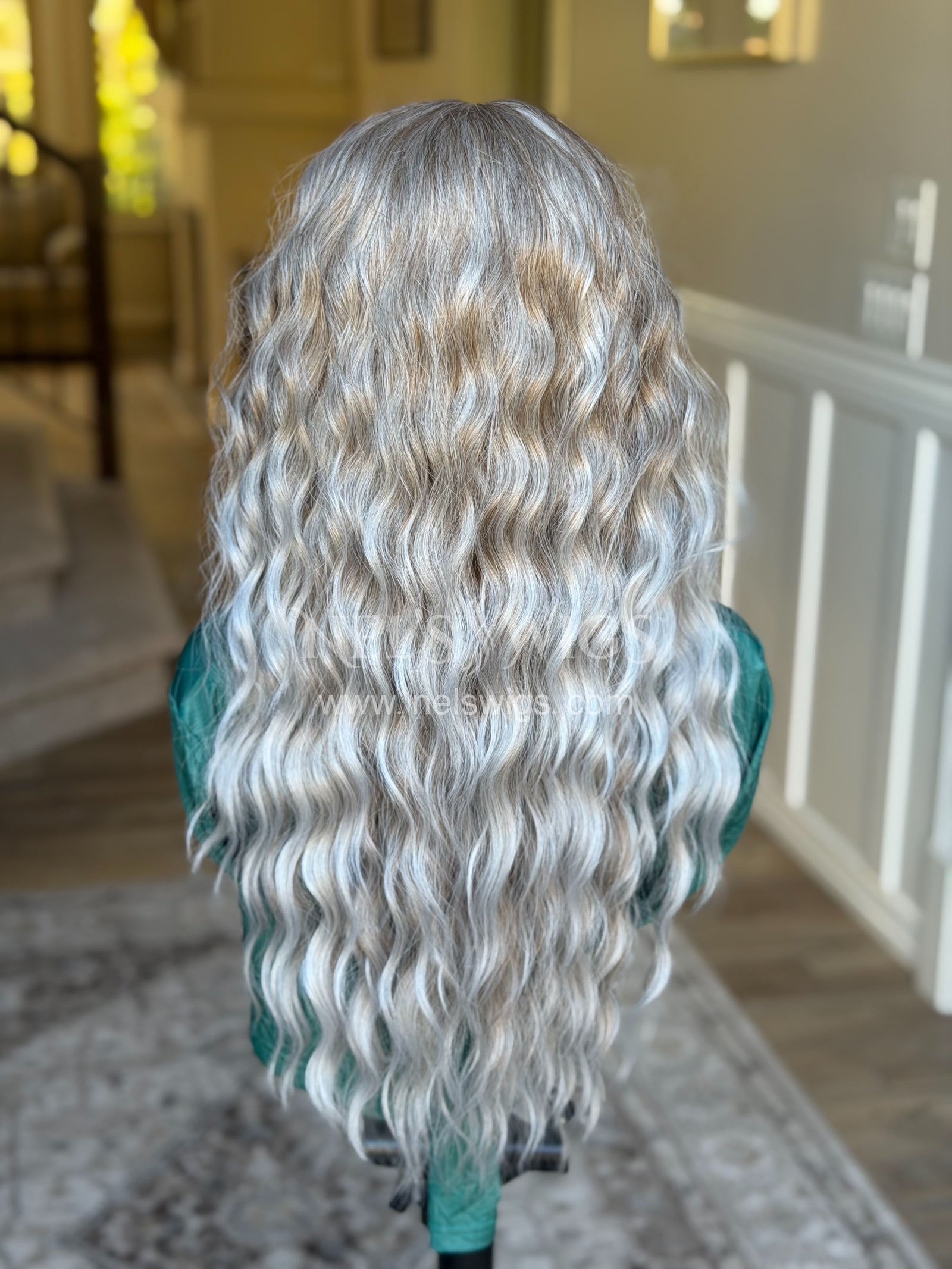 Ocean 02 - 26” - Silver and Smokey Beige Blend ( Denise Release)