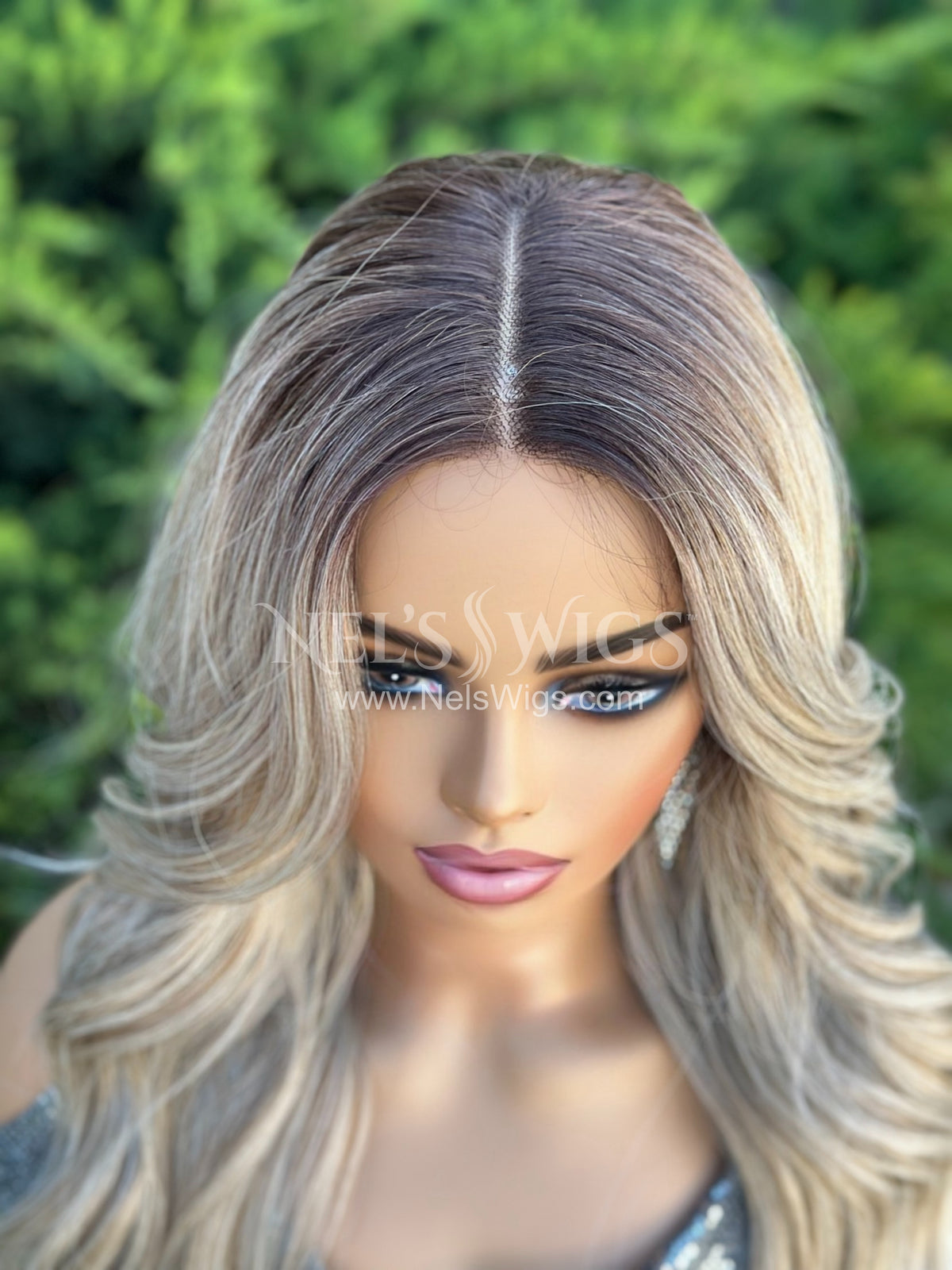 Bianca 03 - Cream and Icy Blonde  with Front Layers