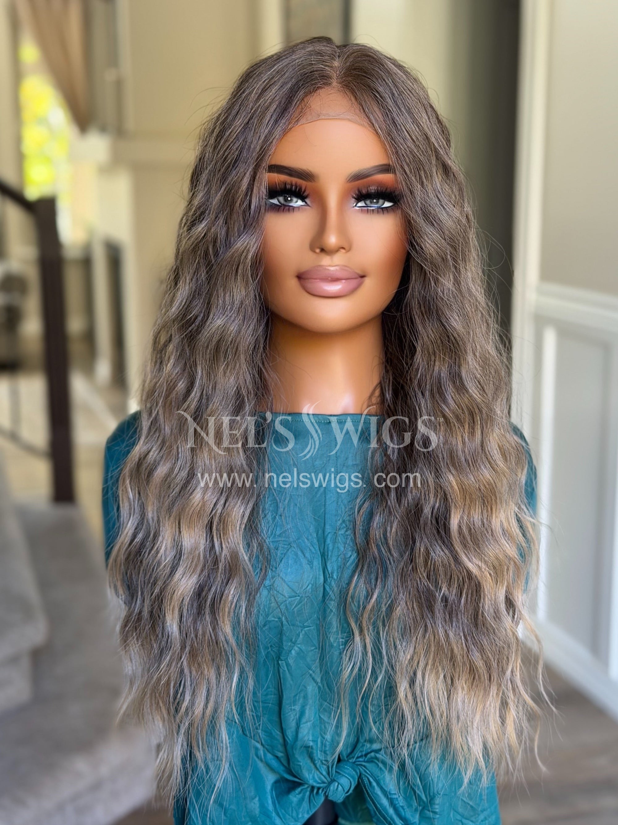 Ocean 07 - 26” - Light Smokey Brown and Medium Blonde