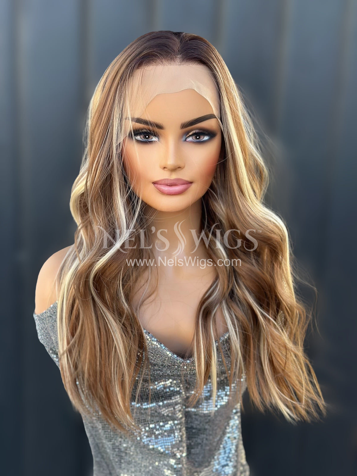 Nora 02 - Warm Brunette with Highlights