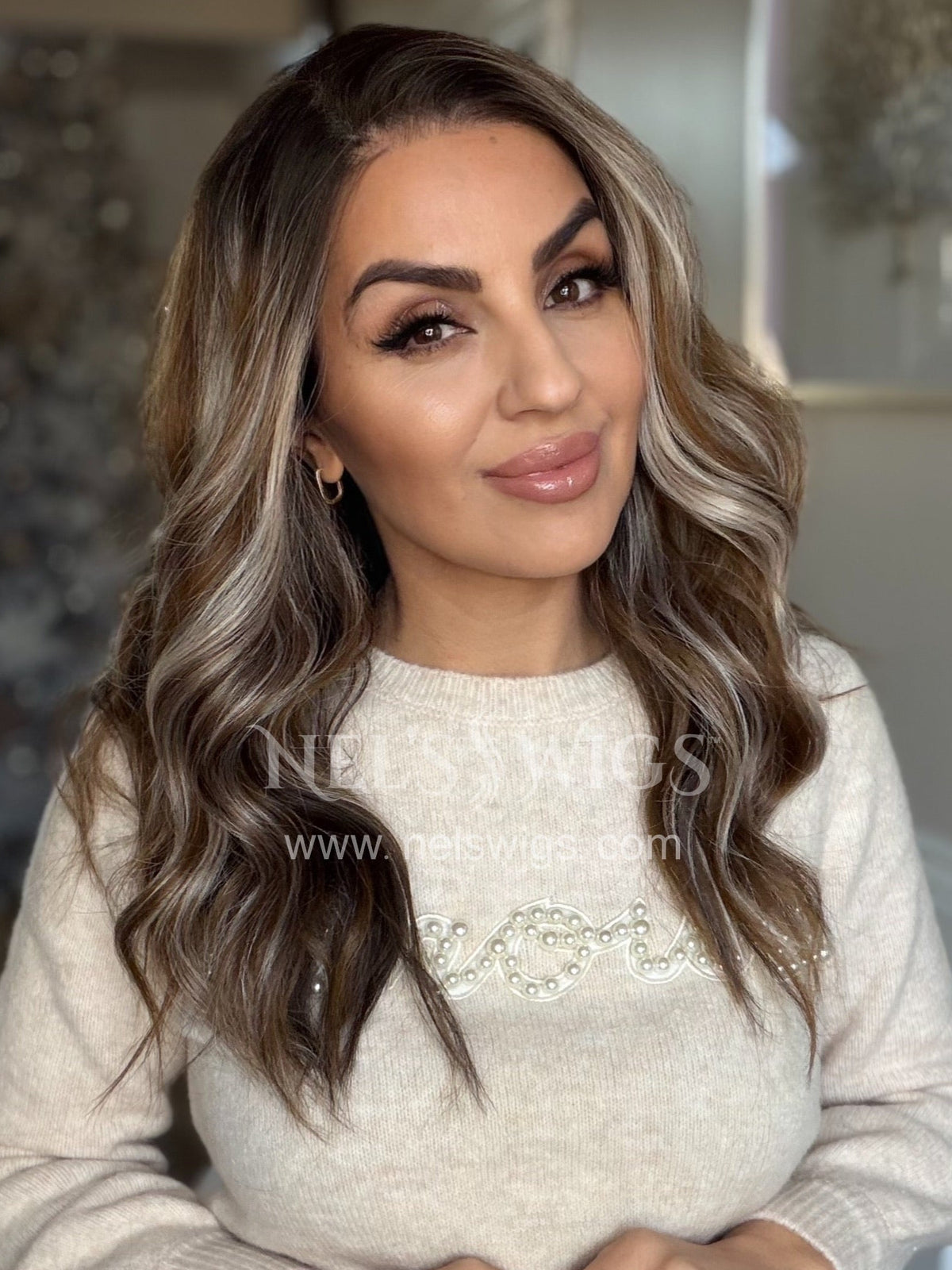 Leah 04 - Golden Brown and Cool Blonde Mix