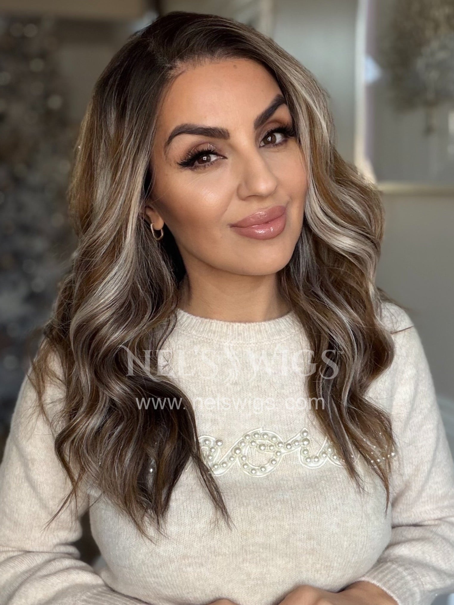 Leah 04 - Golden Brown and Cool Blonde Mix