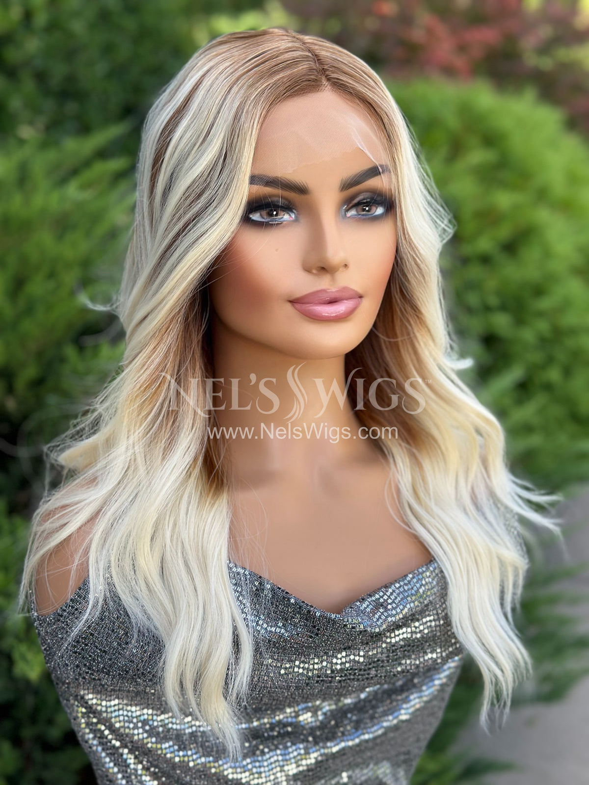 Reese - Middle Part - Strawberry Rooted - Average - FINAL SALE (discontinued)