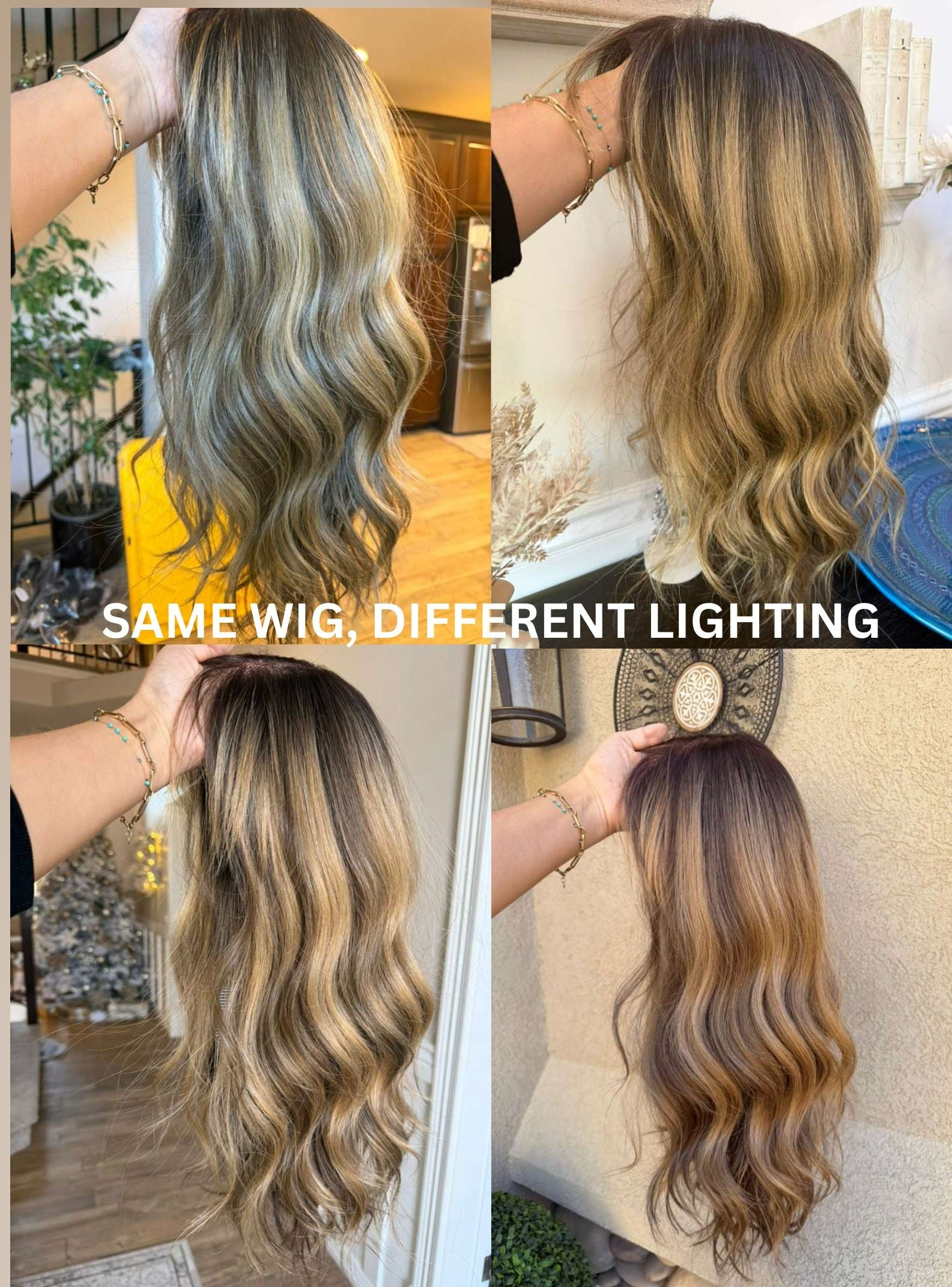 Vasie 02 - Soft Brunette, Gold and Neutral Blonde Mix