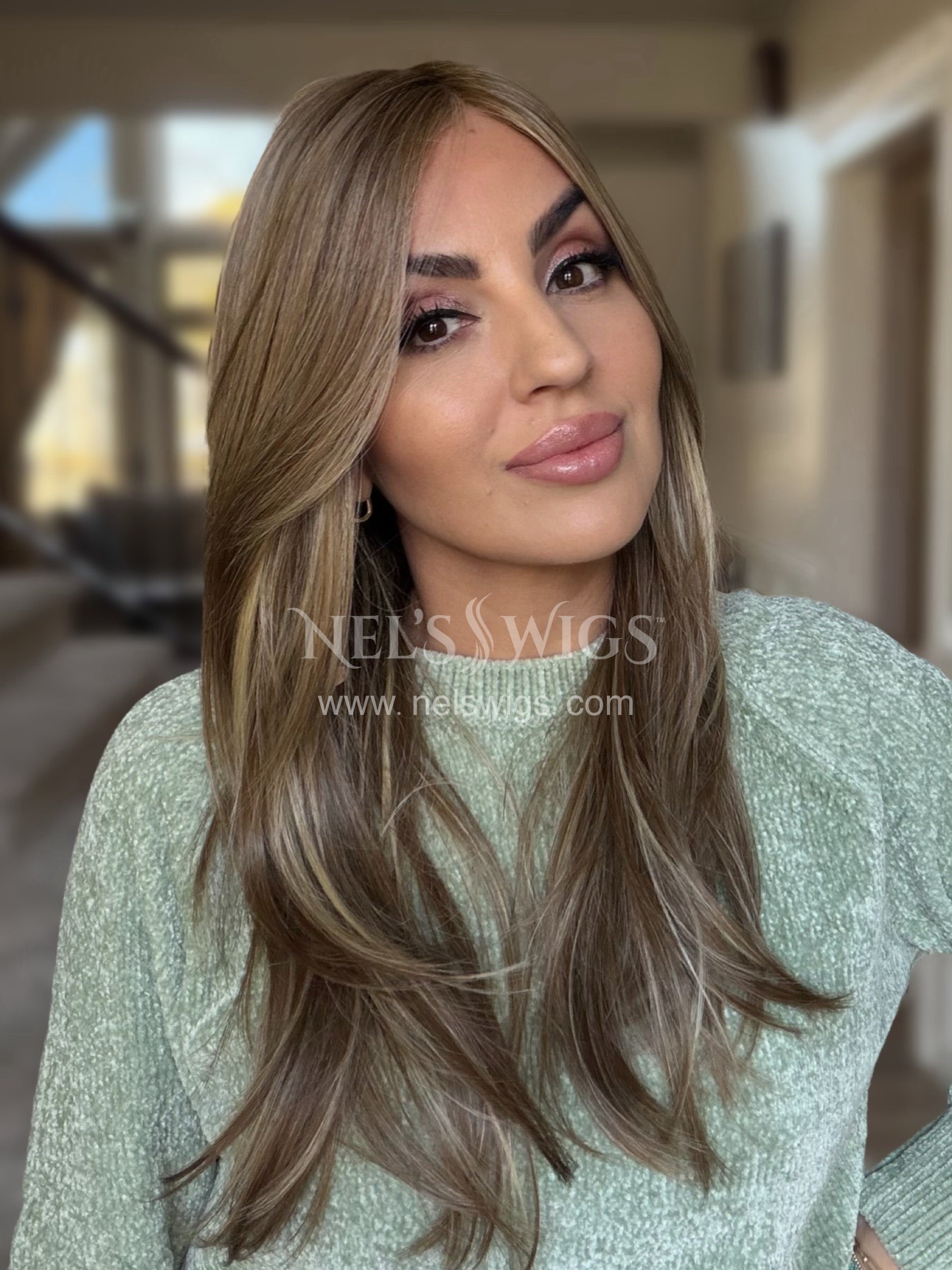 Shara 02 - Monofilament - Light Brunette & Blonde Mix