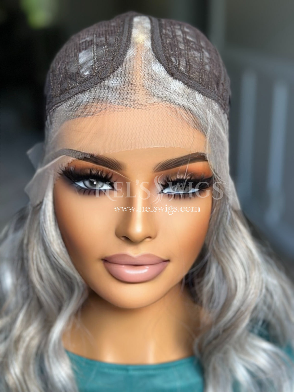 Ariana 06  - Silver & Smokey Beige blend