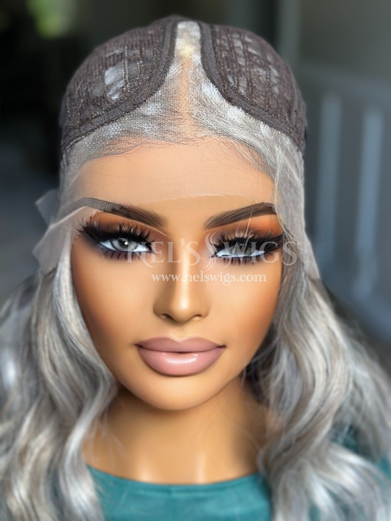 Ariana 06  - Silver & Smokey Beige blend
