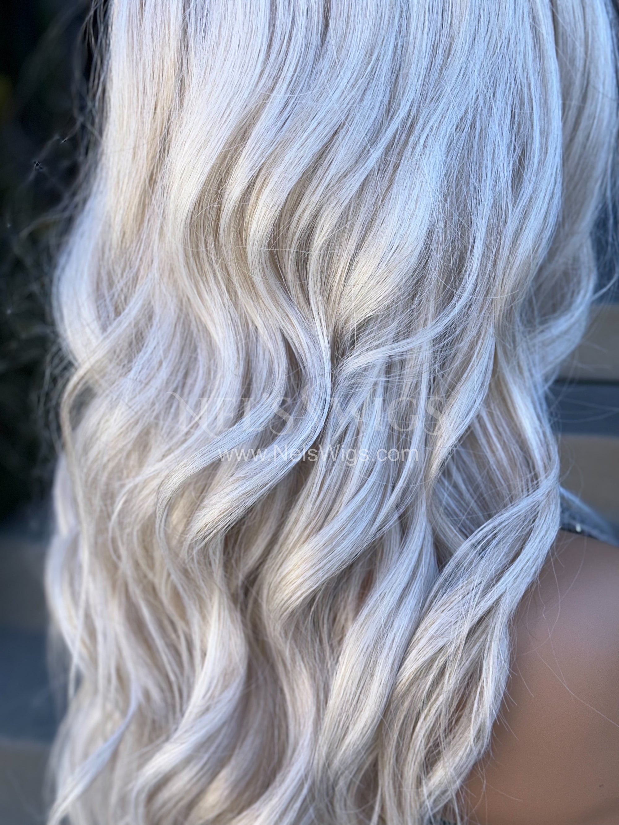 Bianca - Ice and Warm Blonde Blended with Front Layers