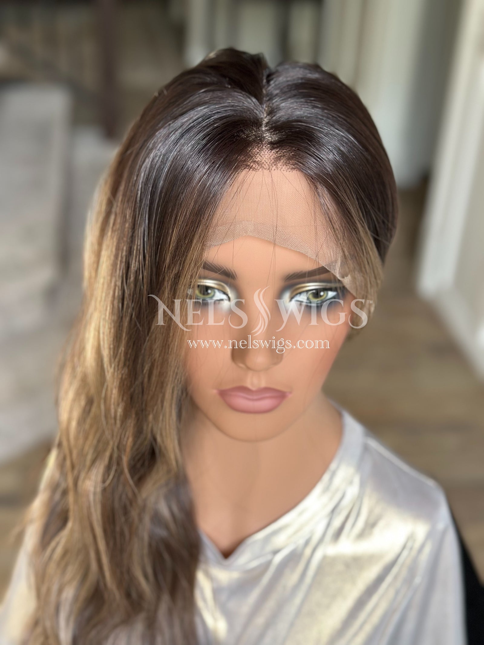 Jean 05 - Soft Brunette with Highlights