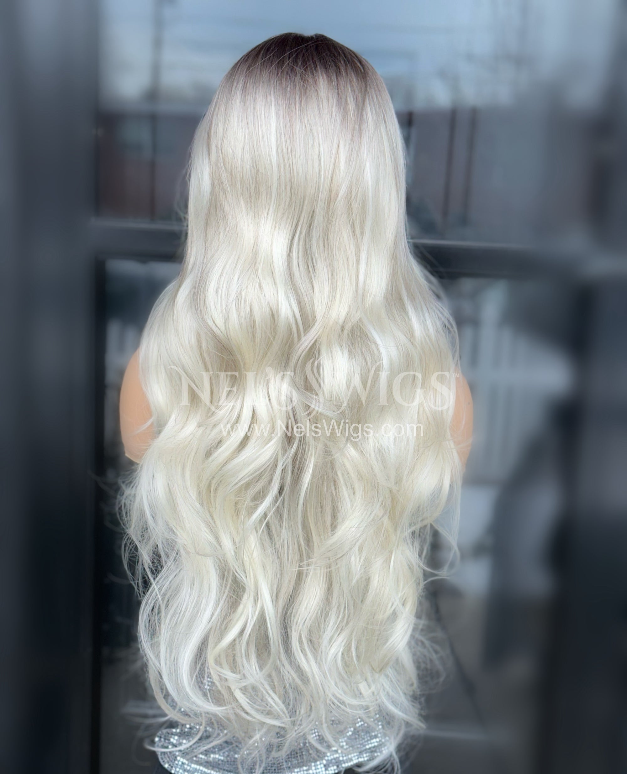 Hope - Icy Blonde with Lowlights