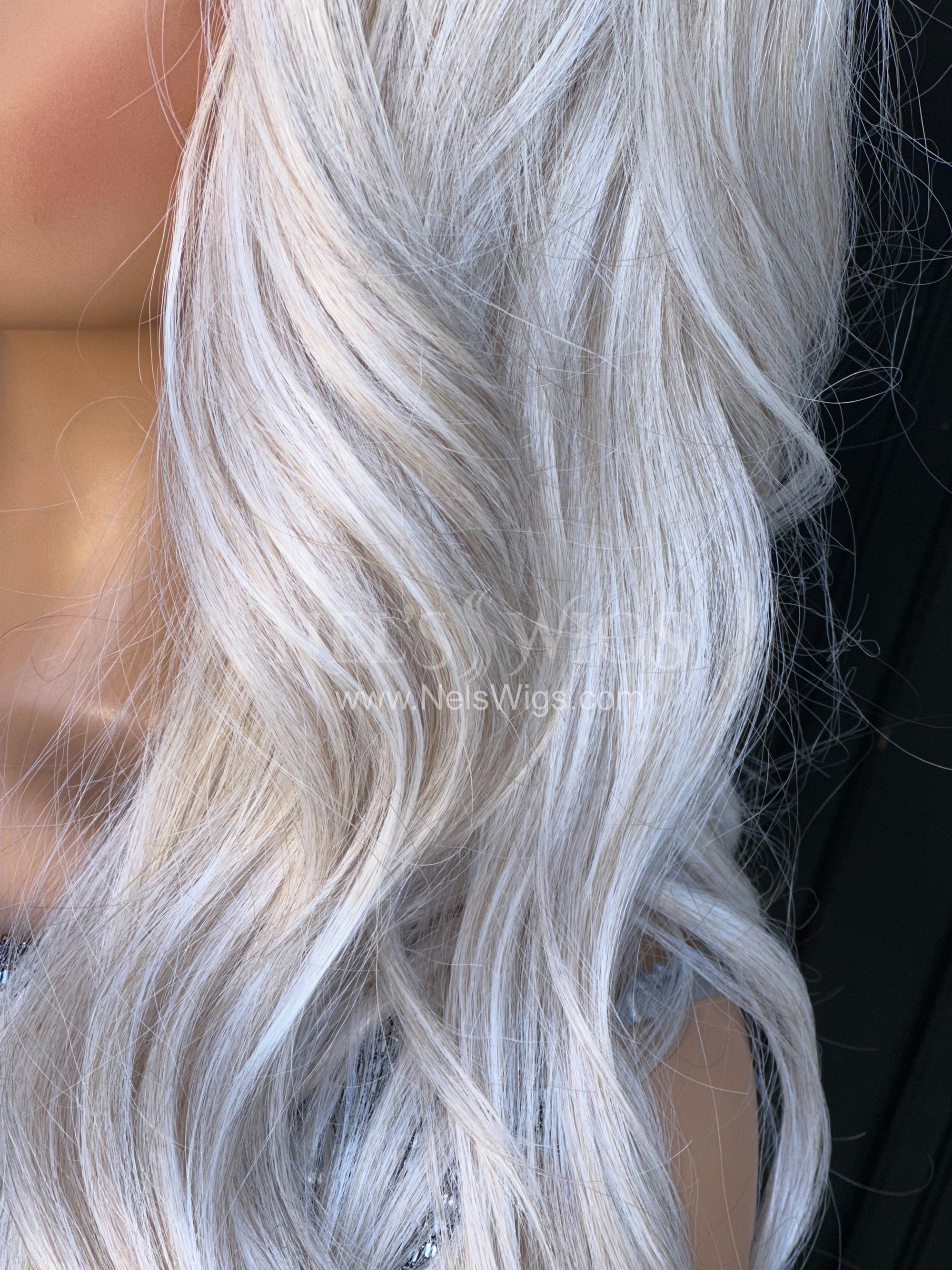 Bianca - Ice and Warm Blonde Blended with Front Layers