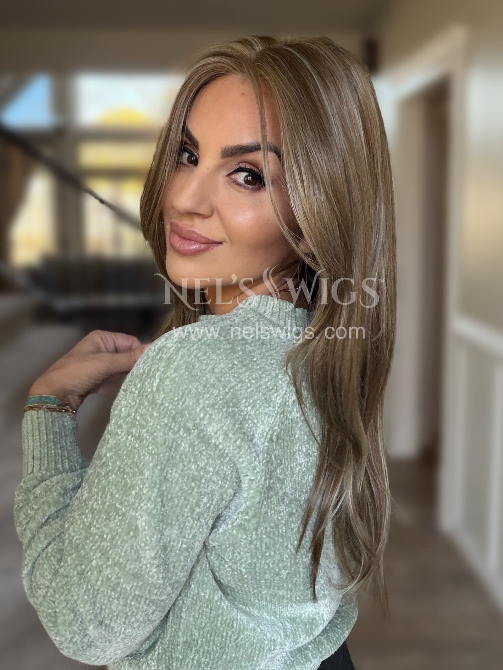 Shara 02 - Monofilament - Light Brunette & Blonde Mix