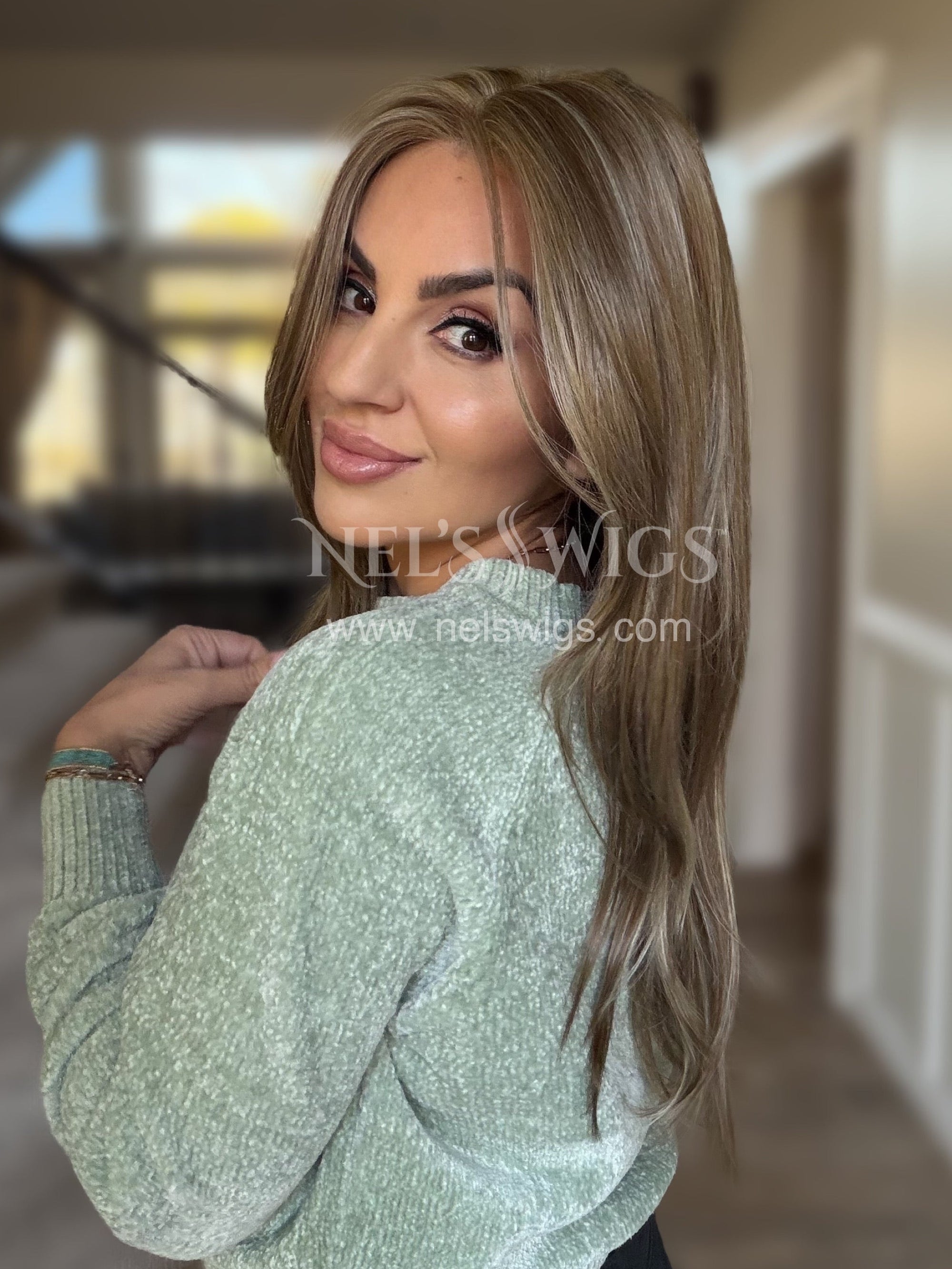 Shara 02 - Monofilament - Light Brunette & Blonde Mix