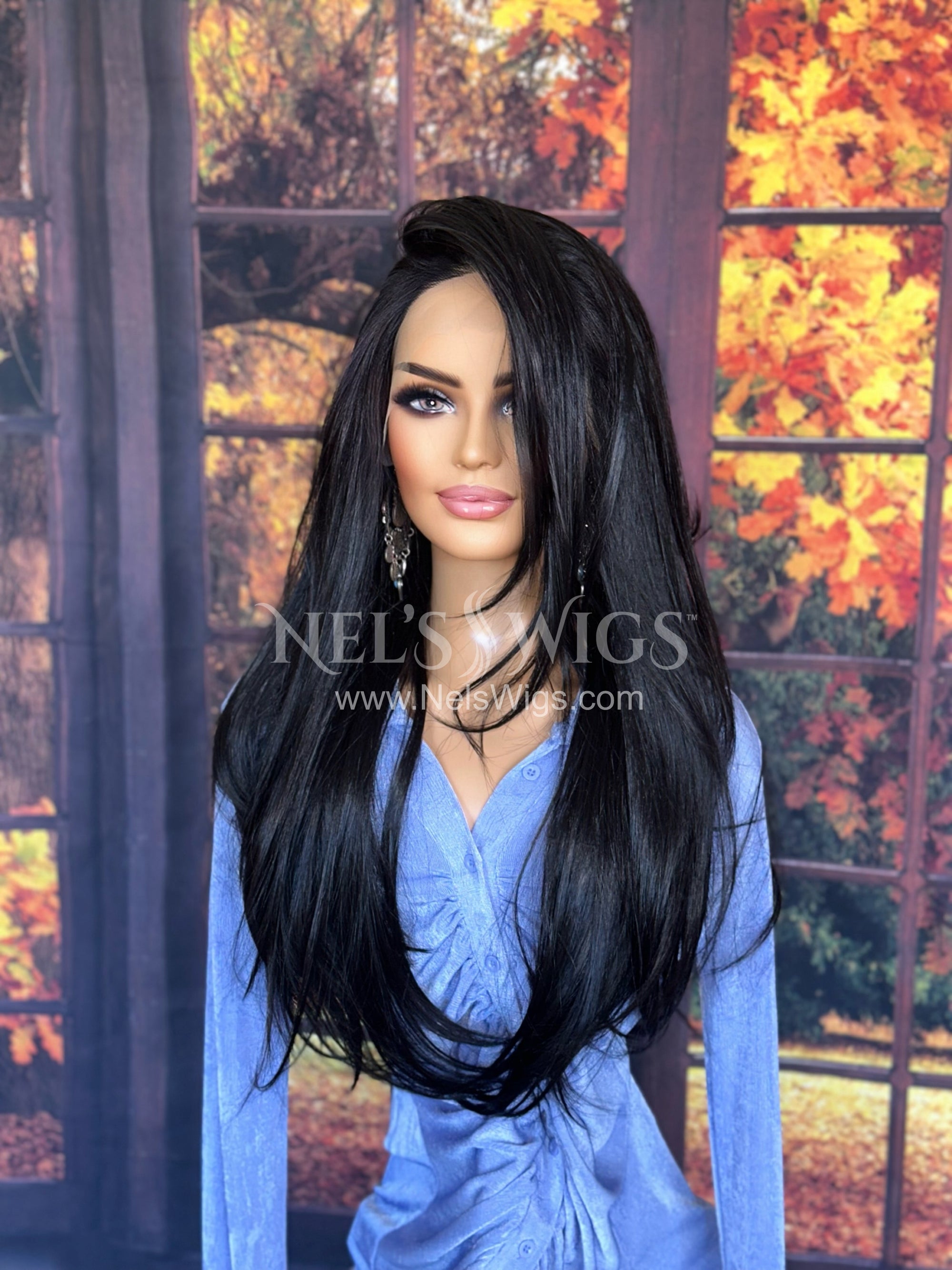 Tracy - Dark Brunette/Full Textured Yaki Fiber