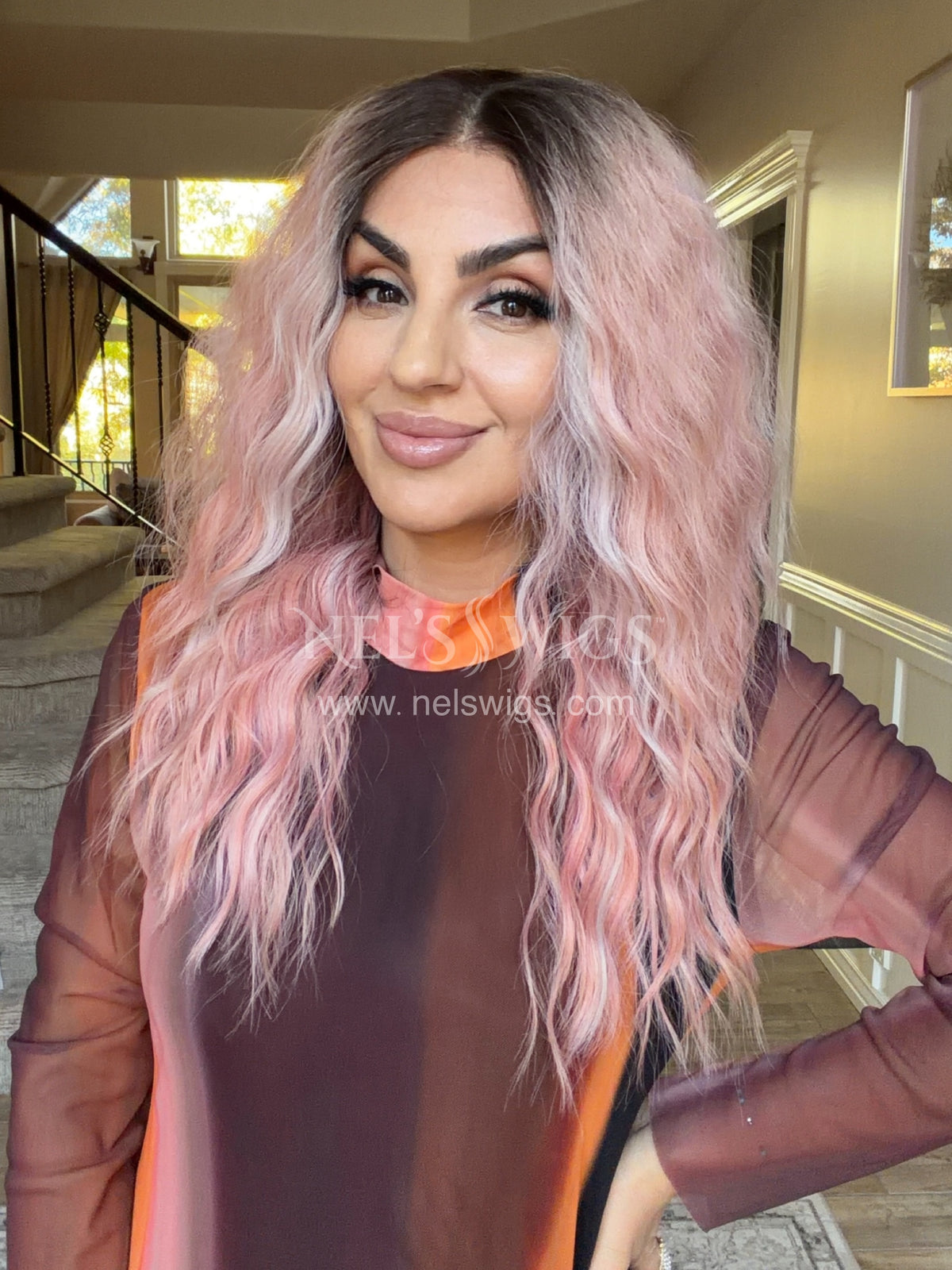 Ocean 09 - 23” - Pastel Pink