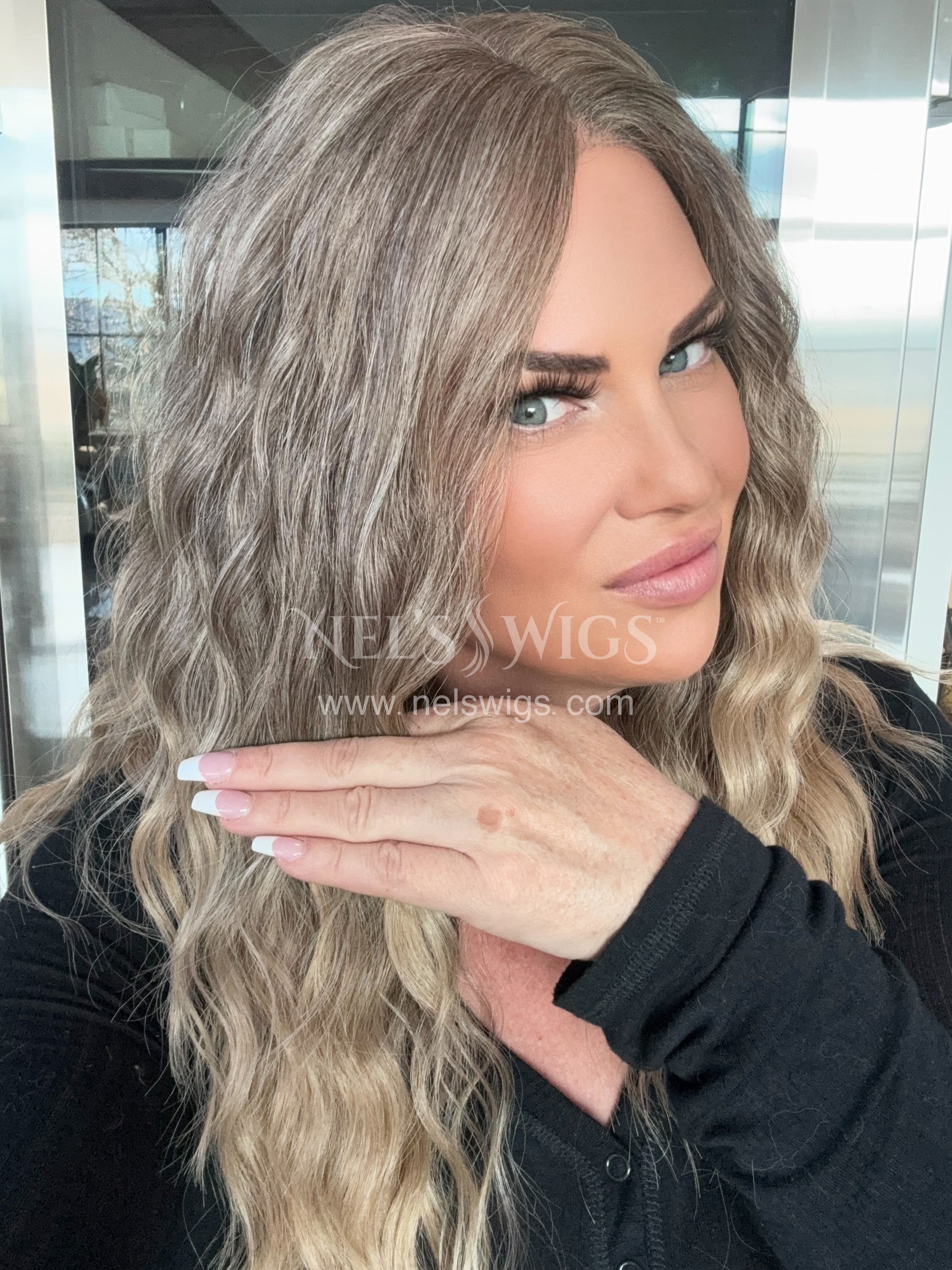 Ocean 07 - 23” - Light Smokey Brown and Medium Blonde