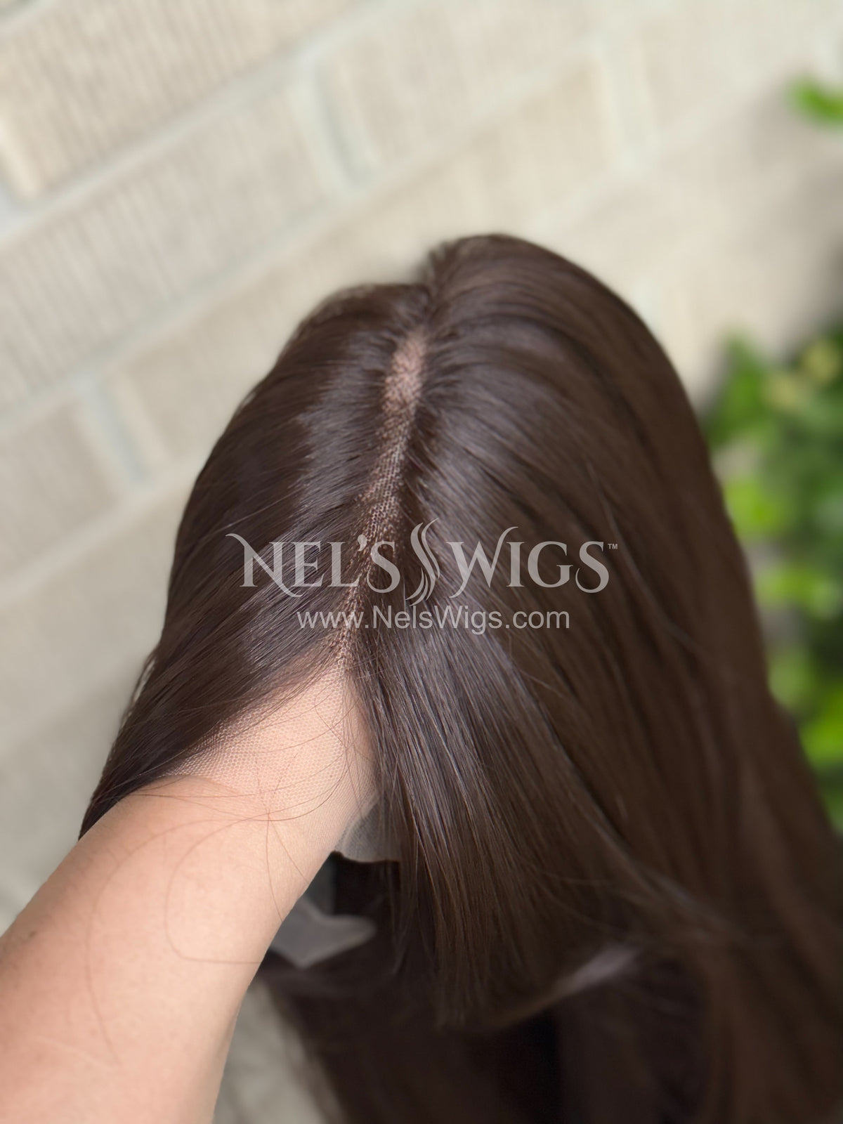 Taylor  - Brunette with Curtain Bangs - FINAL SALE (discontinued)