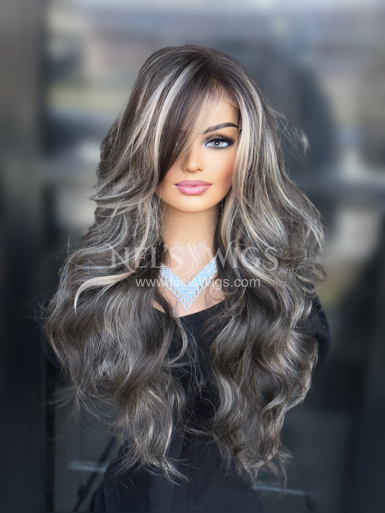 Nina - Highlighted Brunette  - Free Part